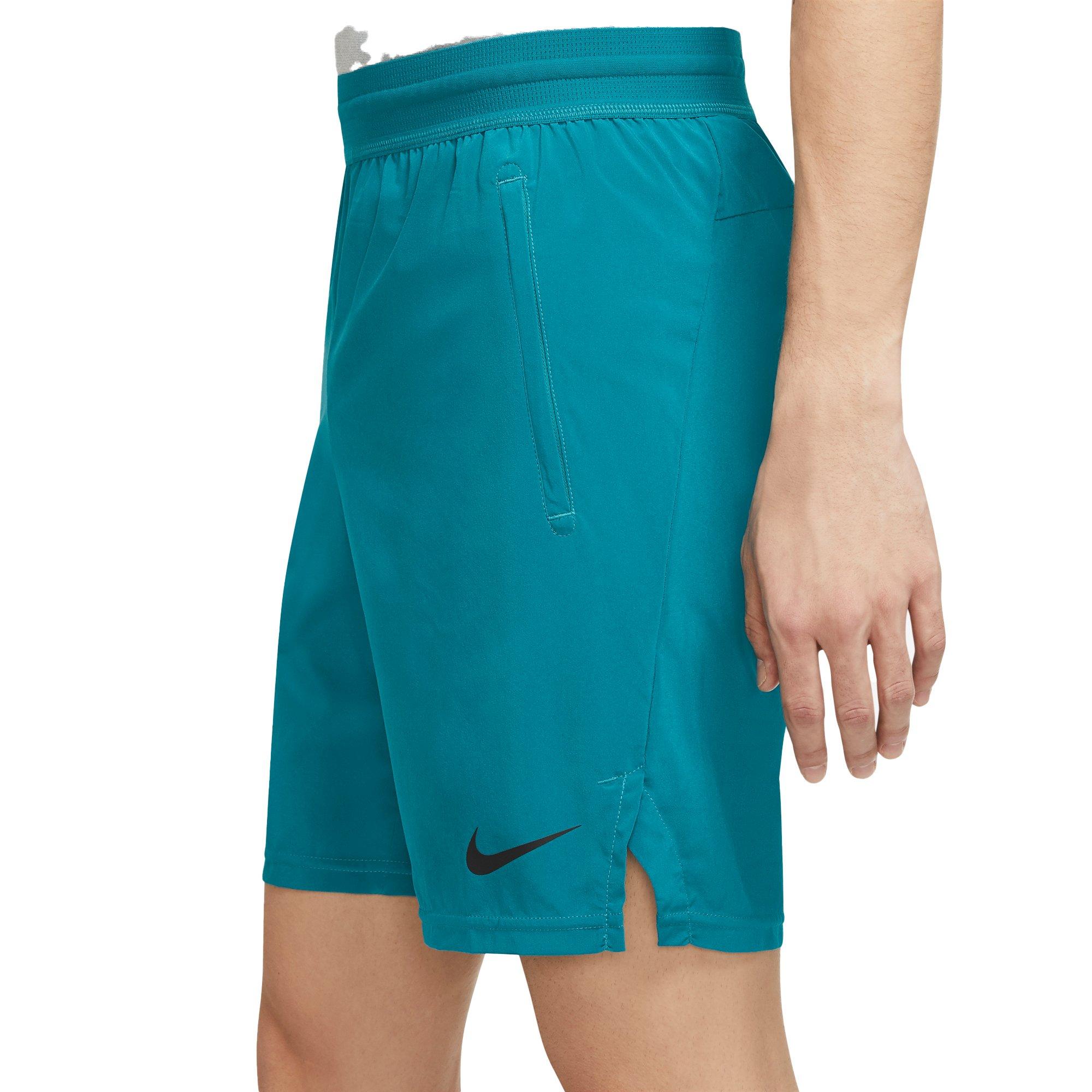 Nike Men's Dri-FIT Flex Vent 8" Training Shorts - BLUE Thumbnail View 3