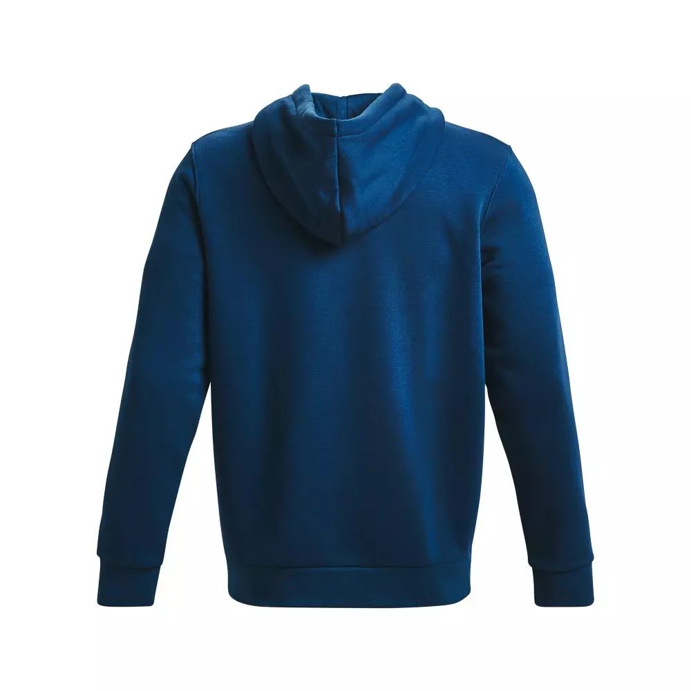 Under Armour Men's Essential Fleece Hoodie - BLUE/WHITE