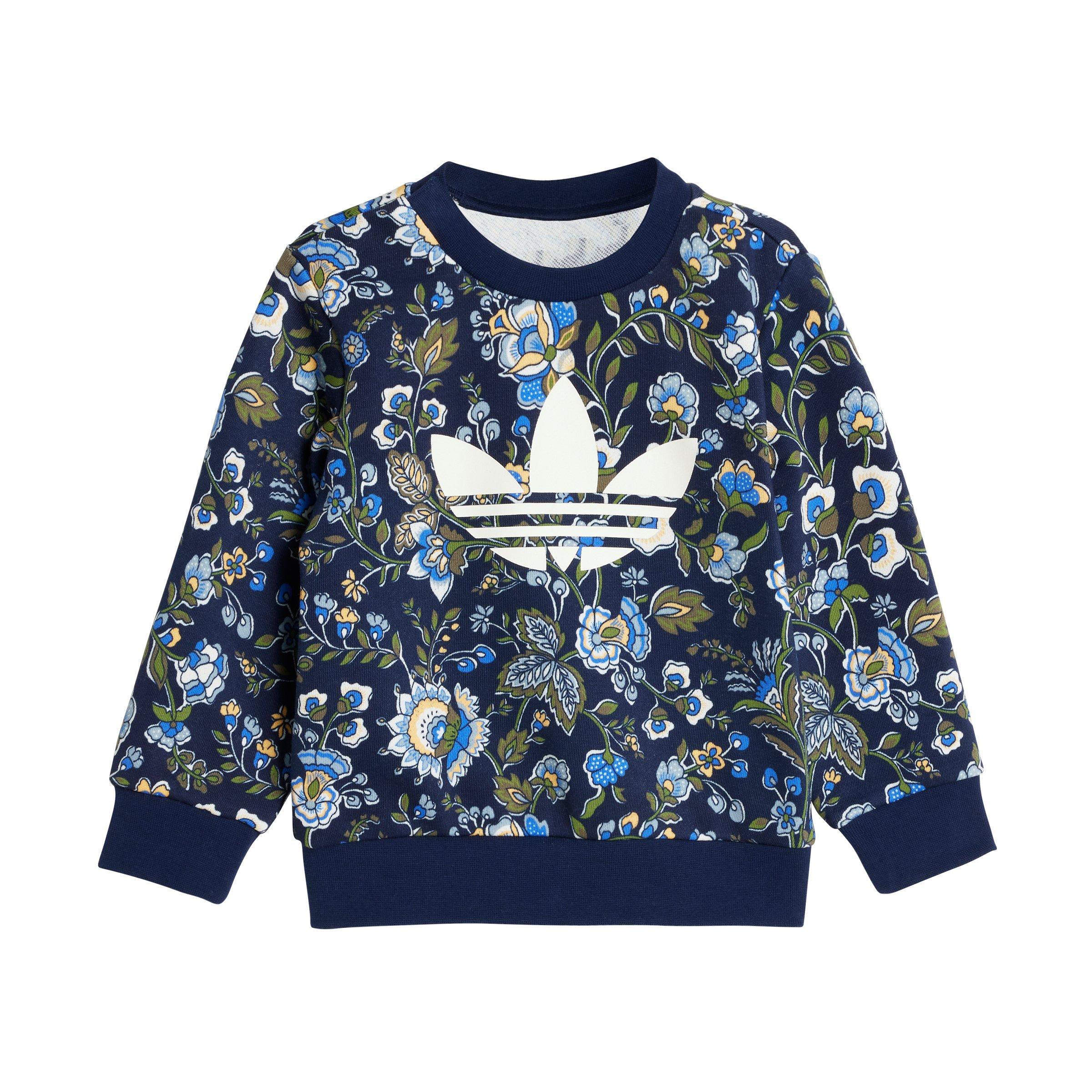 adidas Originals x Liberty London Infant Kids' Blue/Multi Crew Set