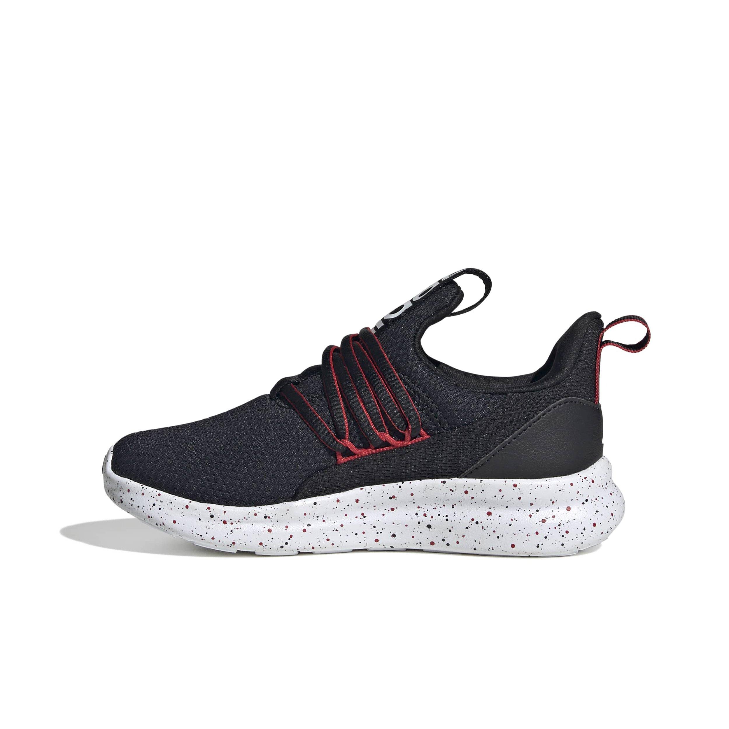 adidas Lite Racer Adapt 7.0 "Core Black/Ftwr White/Better Scarlet" Preschool Boys' Shoe - BLACK/WHITE/SCARLET