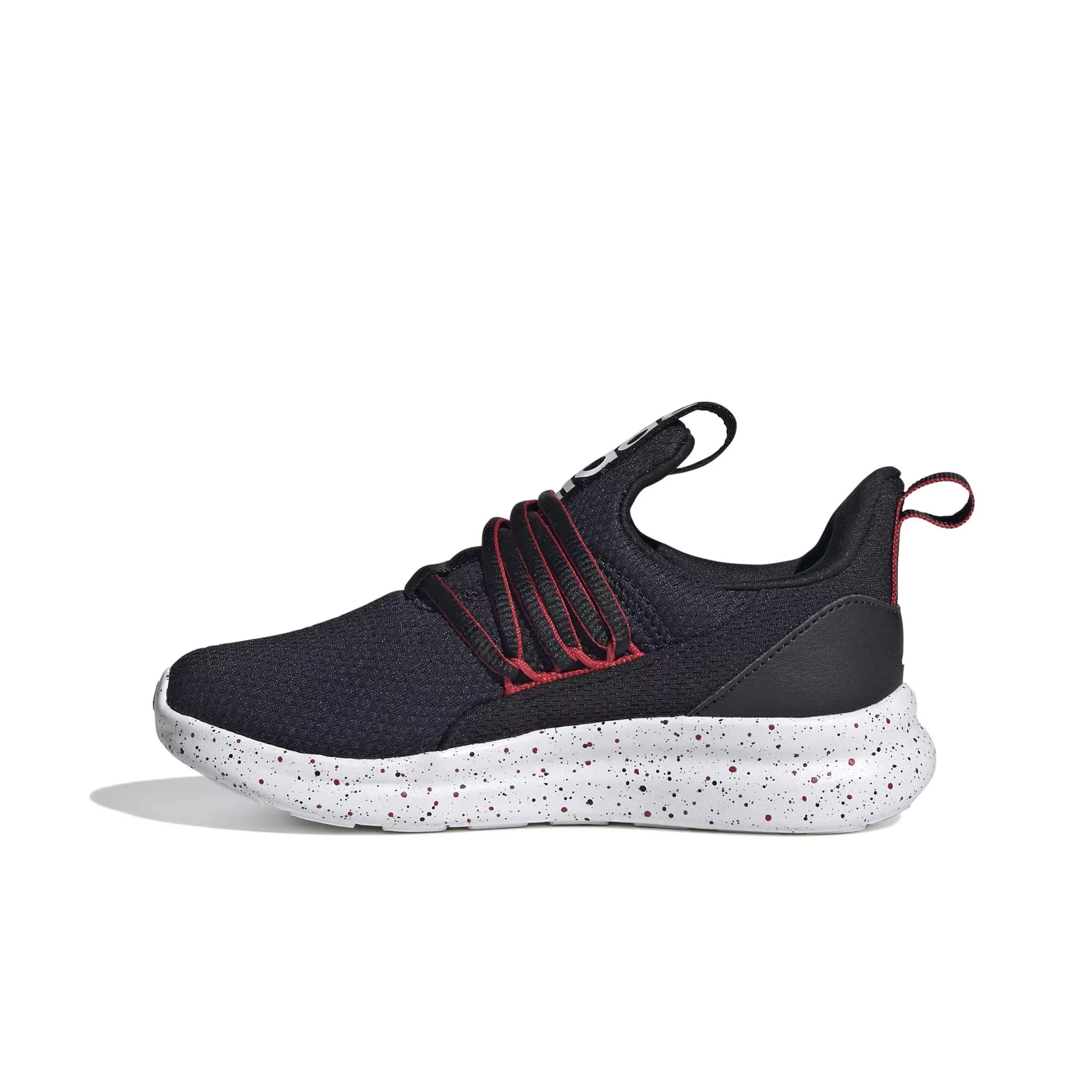 adidas Lite Racer Adapt 7.0 "Core Black/Ftwr White/Better Scarlet" Preschool Boys' Shoe - BLACK/WHITE/SCARLET