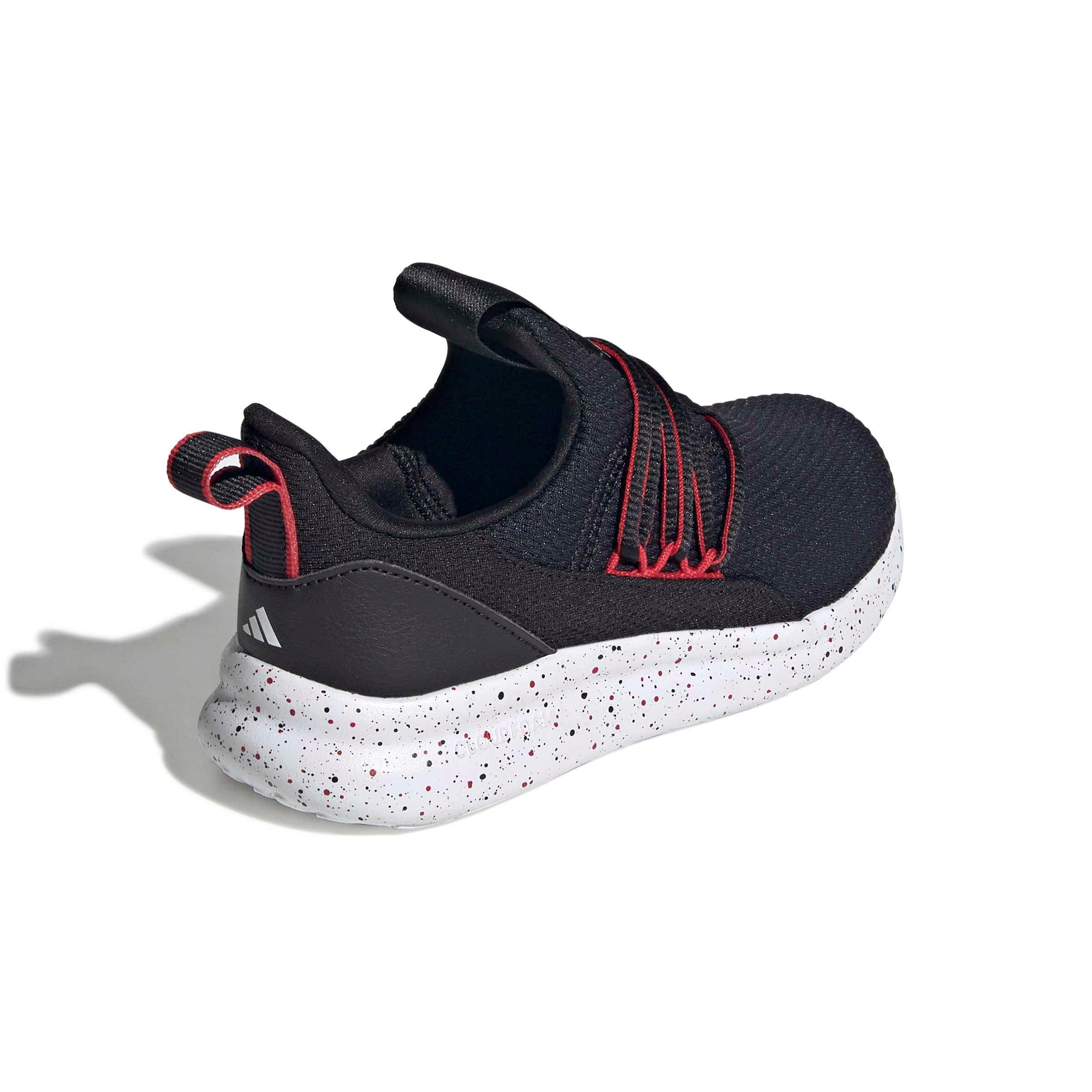 adidas Lite Racer Adapt 7.0 "Core Black/Ftwr White/Better Scarlet" Preschool Boys' Shoe - BLACK/WHITE/SCARLET