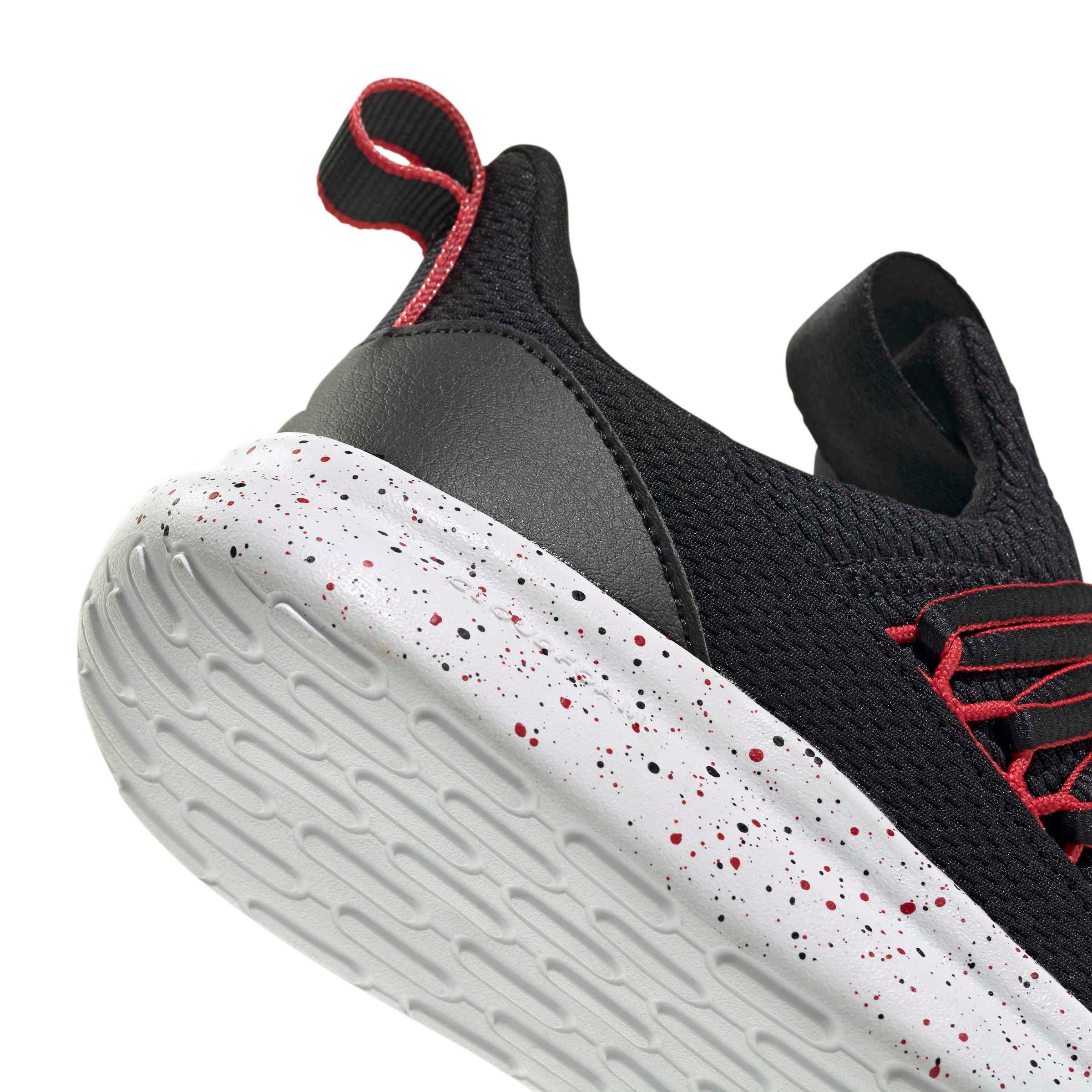 adidas Lite Racer Adapt 7.0 "Core Black/Ftwr White/Better Scarlet" Preschool Boys' Shoe - BLACK/WHITE/SCARLET