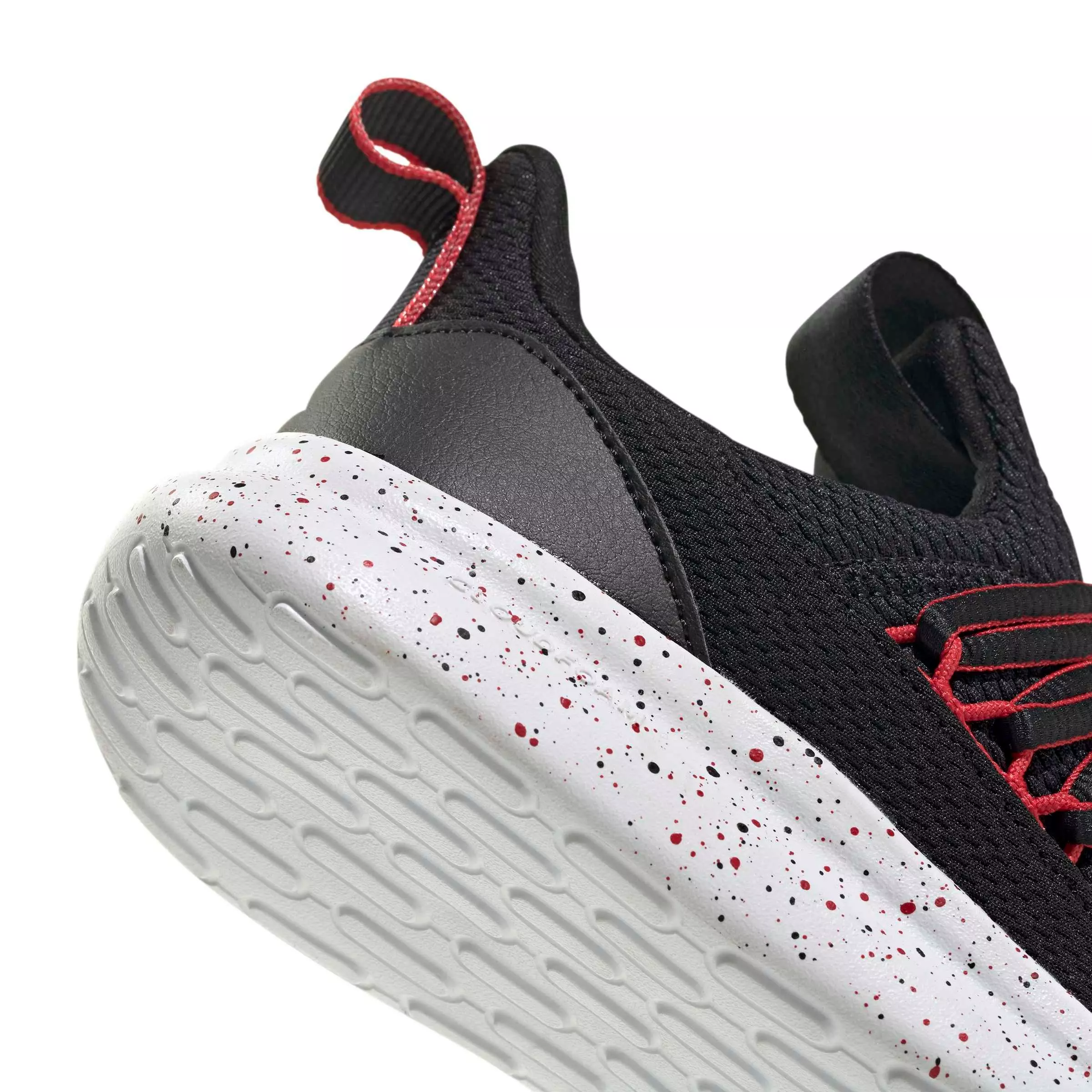 adidas Lite Racer Adapt 7.0 "Core Black/Ftwr White/Better Scarlet" Preschool Boys' Shoe - BLACK/WHITE/SCARLET