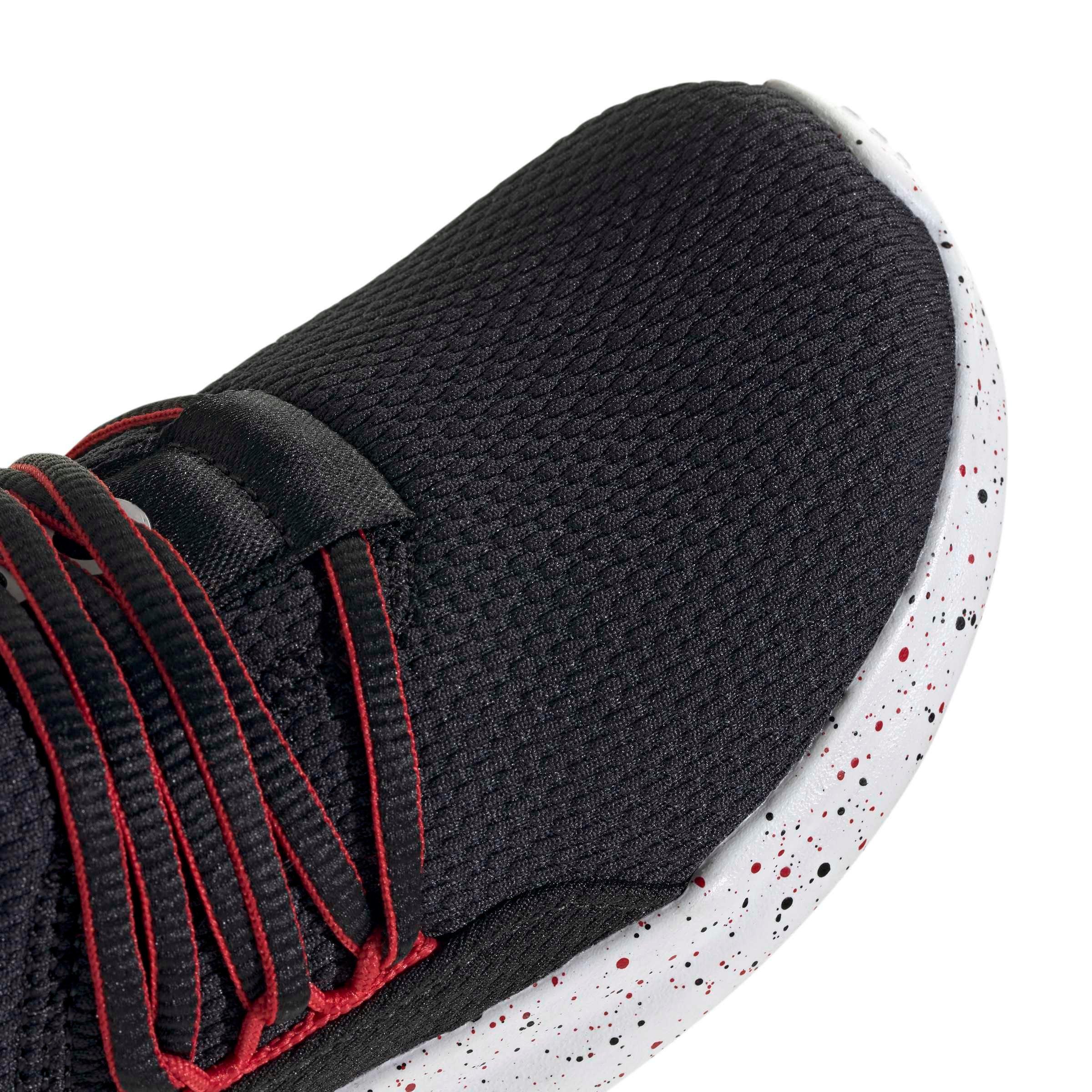 adidas Lite Racer Adapt 7.0 "Core Black/Ftwr White/Better Scarlet" Preschool Boys' Shoe - BLACK/WHITE/SCARLET