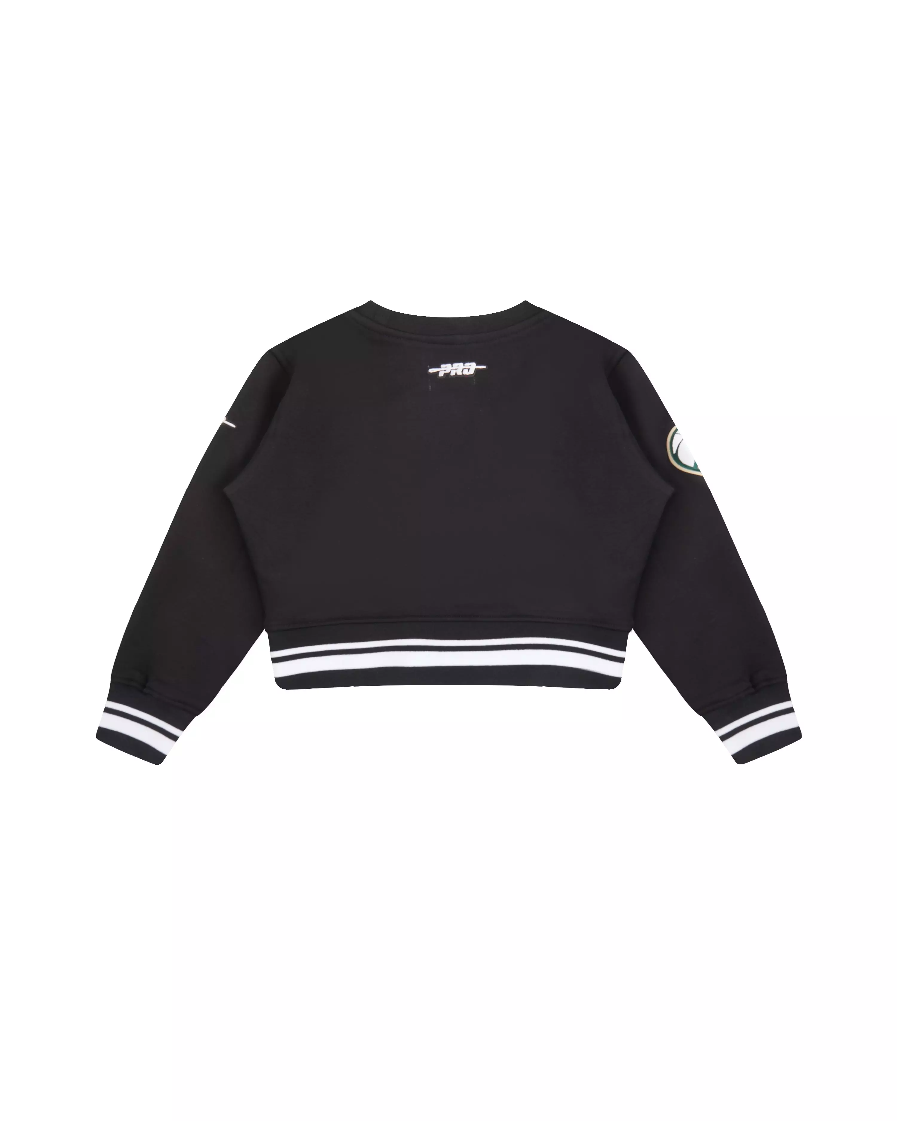 Pro Standard Toddler Girls' NBA Milwaukee Bucks Retro Classic Rib Fleece Sweatshirt - Black - BLACK