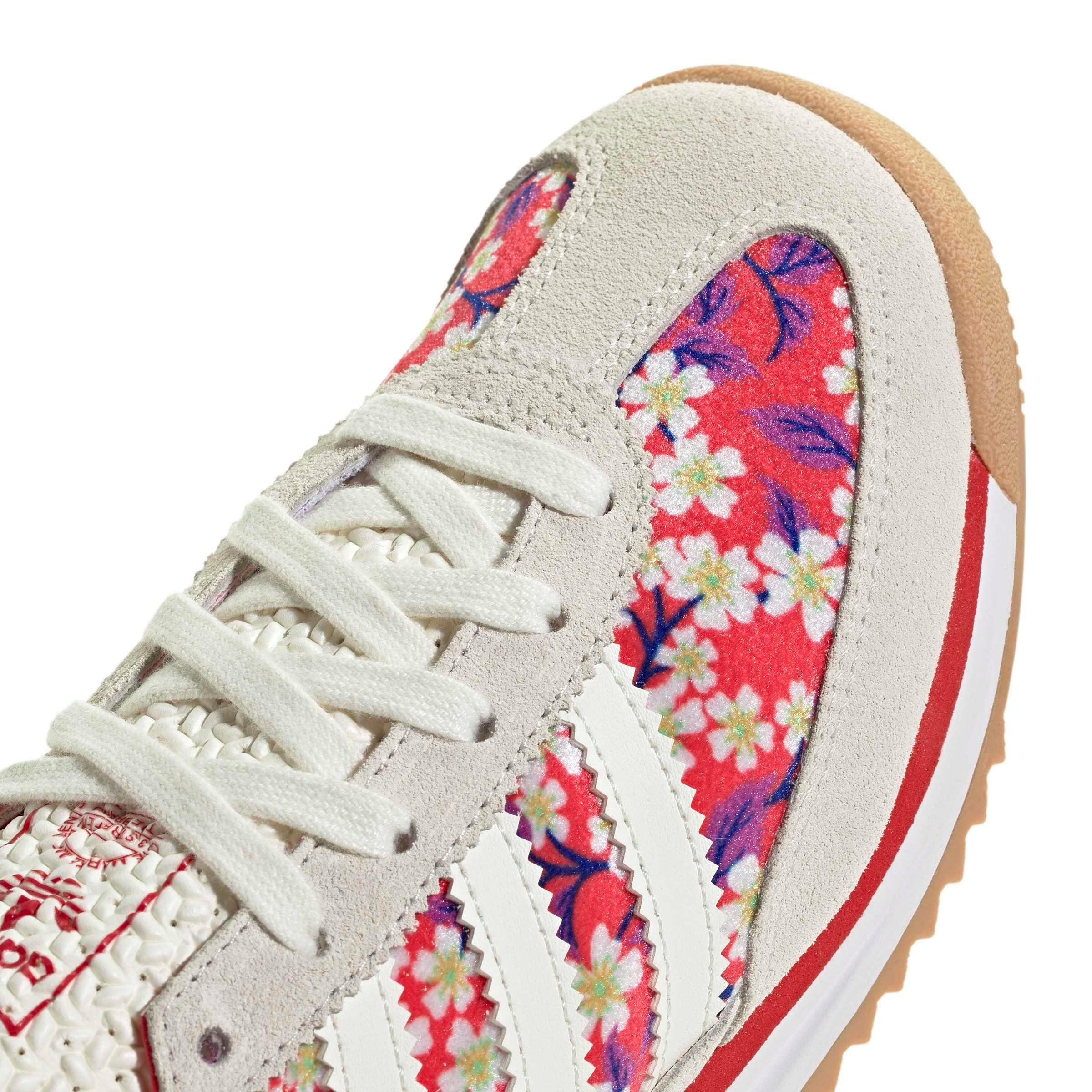 adidas Originals SL 72 RS x Liberty London Grade School Girls' "Off White/Alumina" Shoe