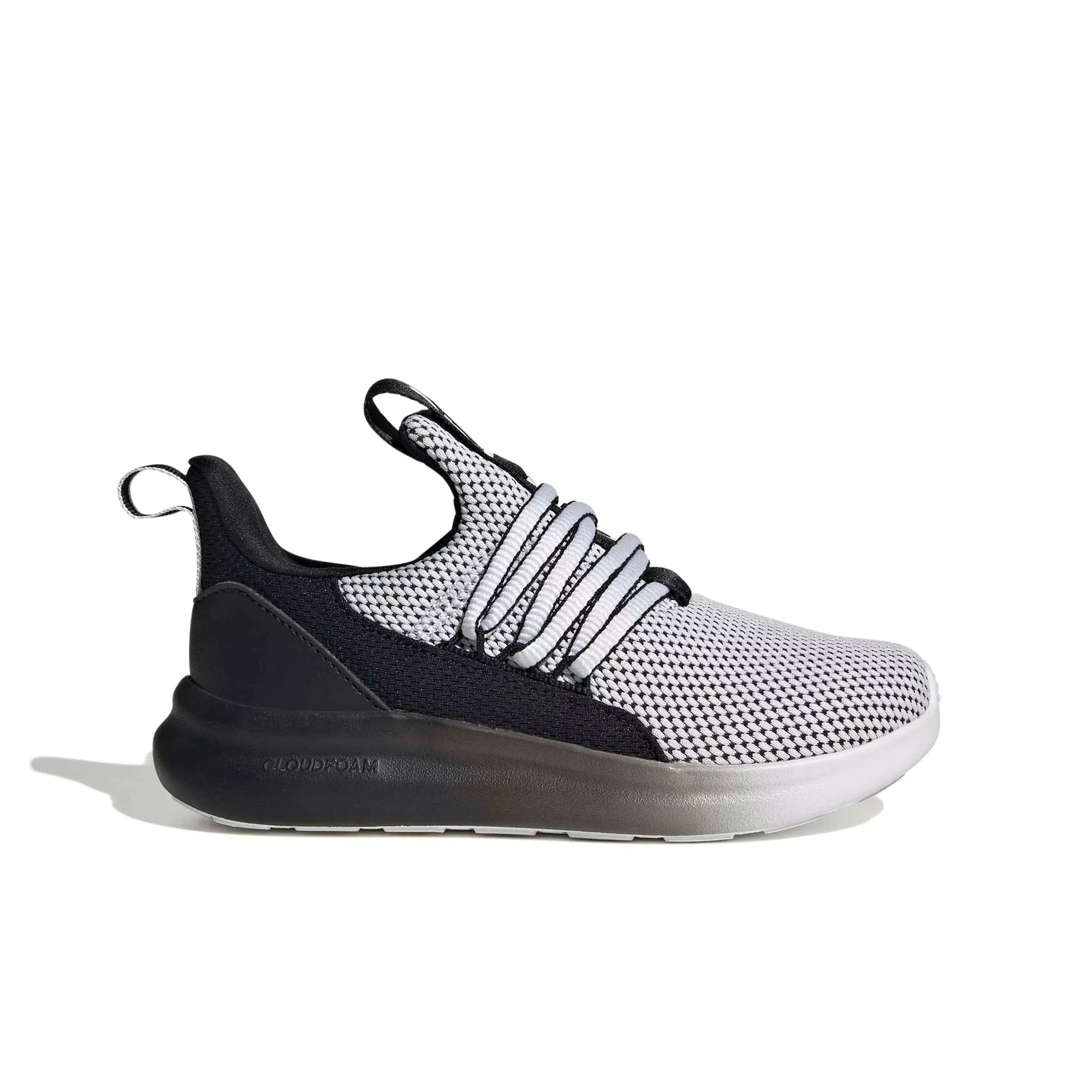 adidas Lite Racer Adapt 7.0 "Ftwr White/Core Black/Ftwr White" Preschool Boys' Shoe - WHITE/BLACK/WHITE