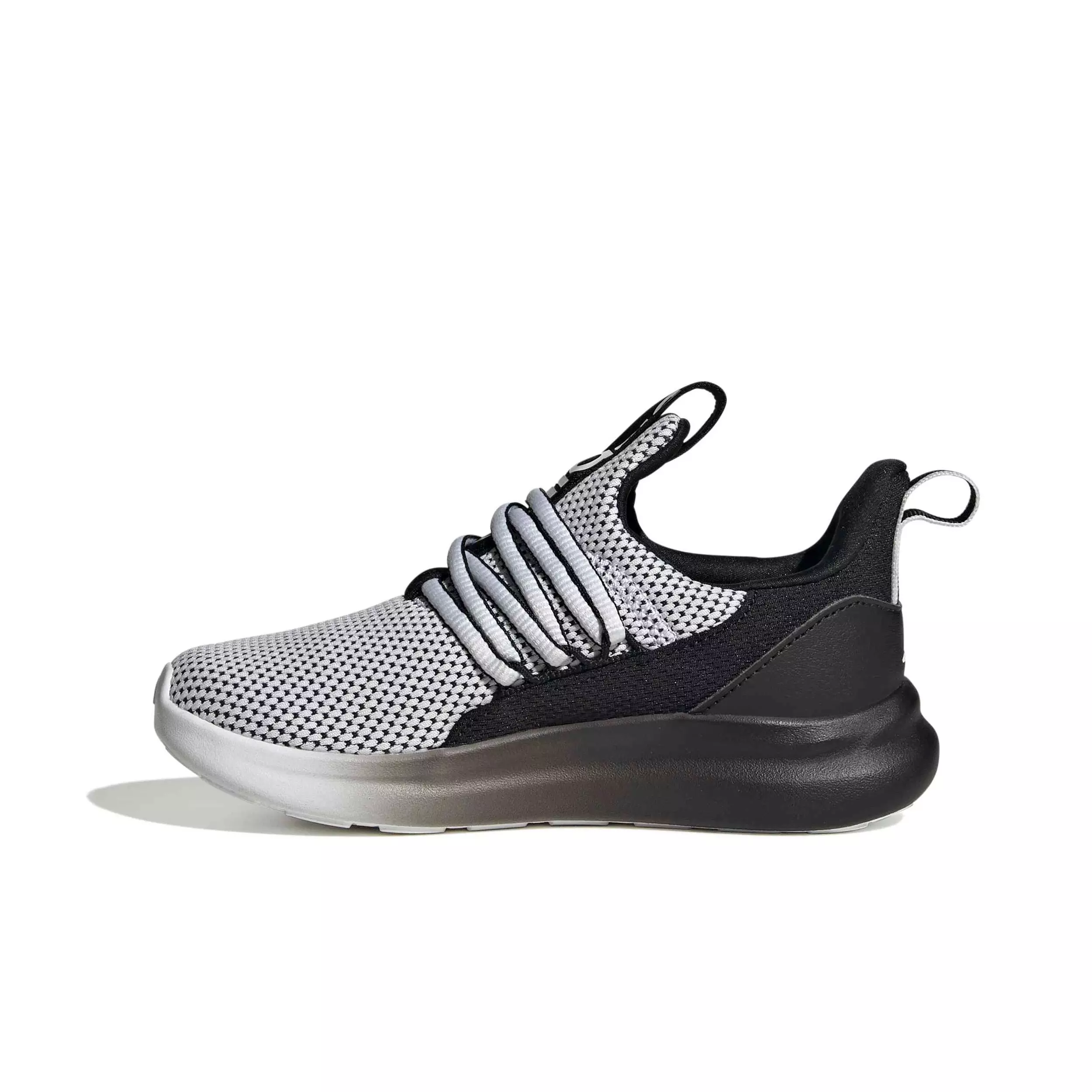 adidas Lite Racer Adapt 7.0 "Ftwr White/Core Black/Ftwr White" Preschool Boys' Shoe - WHITE/BLACK/WHITE