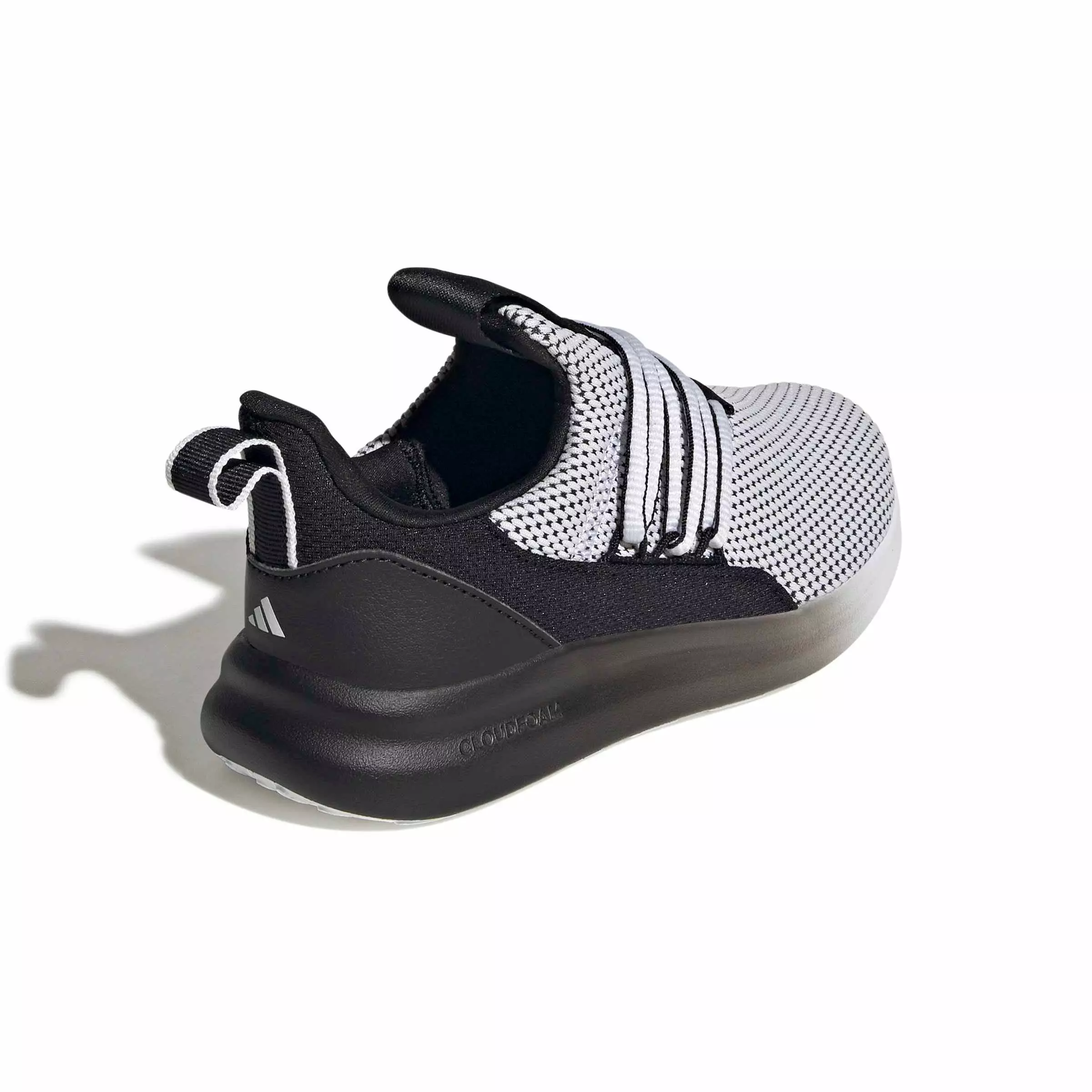 adidas Lite Racer Adapt 7.0 "Ftwr White/Core Black/Ftwr White" Preschool Boys' Shoe - WHITE/BLACK/WHITE