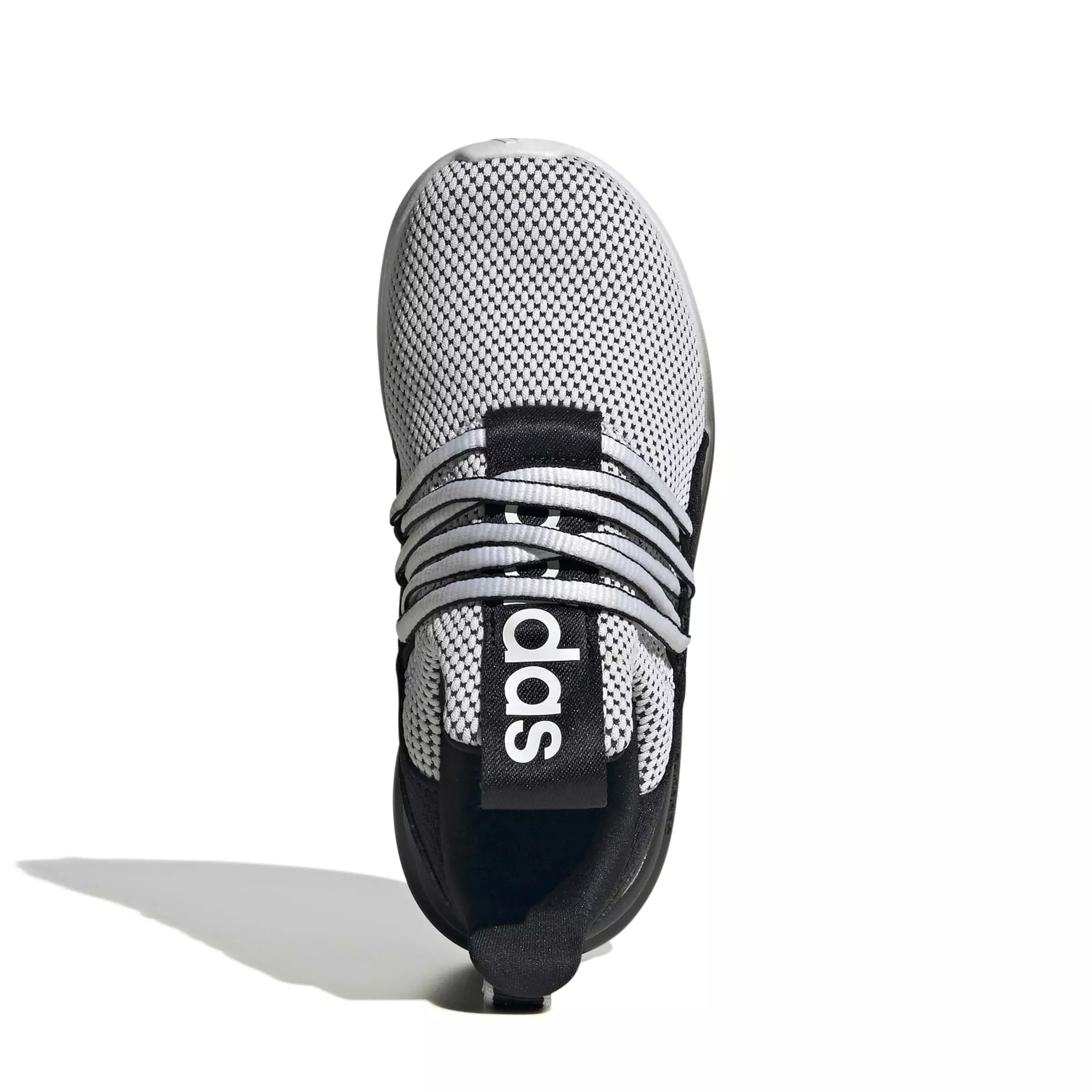 adidas Lite Racer Adapt 7.0 "Ftwr White/Core Black/Ftwr White" Preschool Boys' Shoe - WHITE/BLACK/WHITE