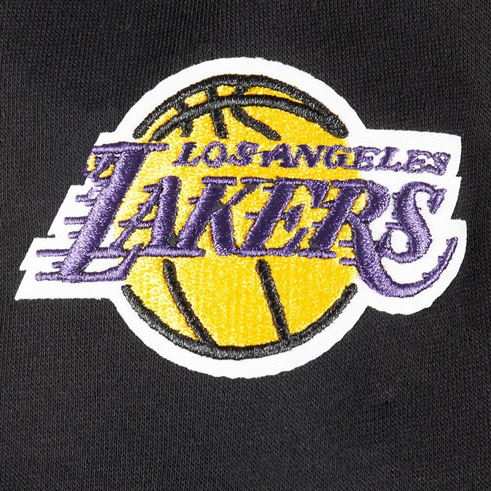 Pro Standard Toddler Girls'​ NBA Los Angeles Lakers​ Classic​ Full-Zip Jacket - Black - BLACK Thumbnail View 4