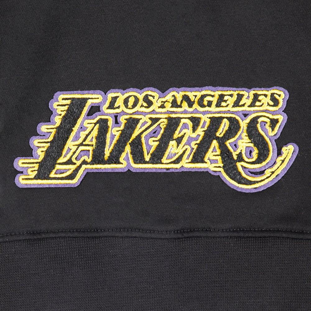 Pro Standard Toddler Girls'​ NBA Los Angeles Lakers​ Classic​ Full-Zip Jacket - Black - BLACK Thumbnail View 5