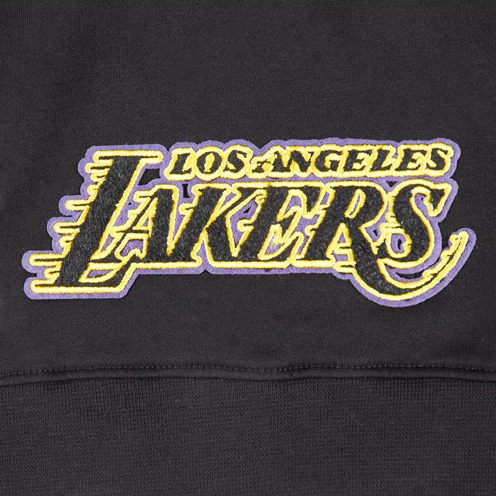 Pro Standard Toddler Girls'​ NBA Los Angeles Lakers​ Classic​ Full-Zip Jacket -Black - BLACK
