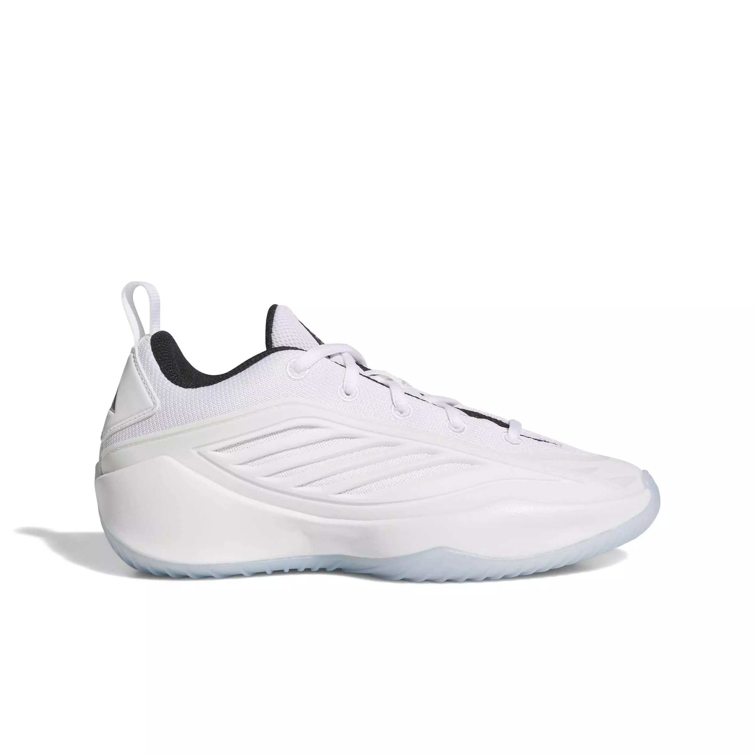 adidas Believe That 1 J "Ftwr White/Core Black/Ftwr White" Grade School Boys' Basketball Shoe - WHITE/BLACK/WHITE