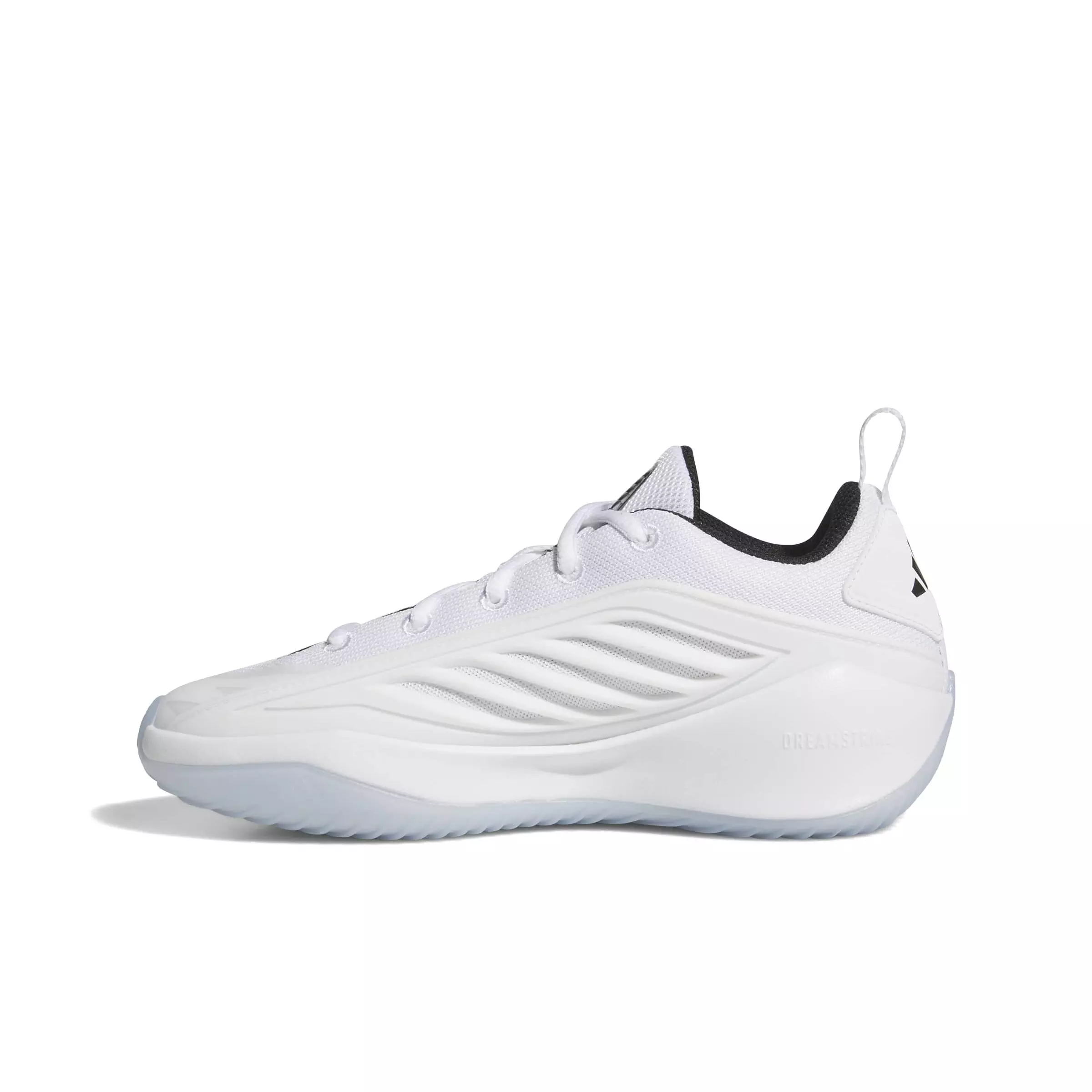 adidas Believe That 1 J "Ftwr White/Core Black/Ftwr White" Grade School Boys' Basketball Shoe - WHITE/BLACK/WHITE