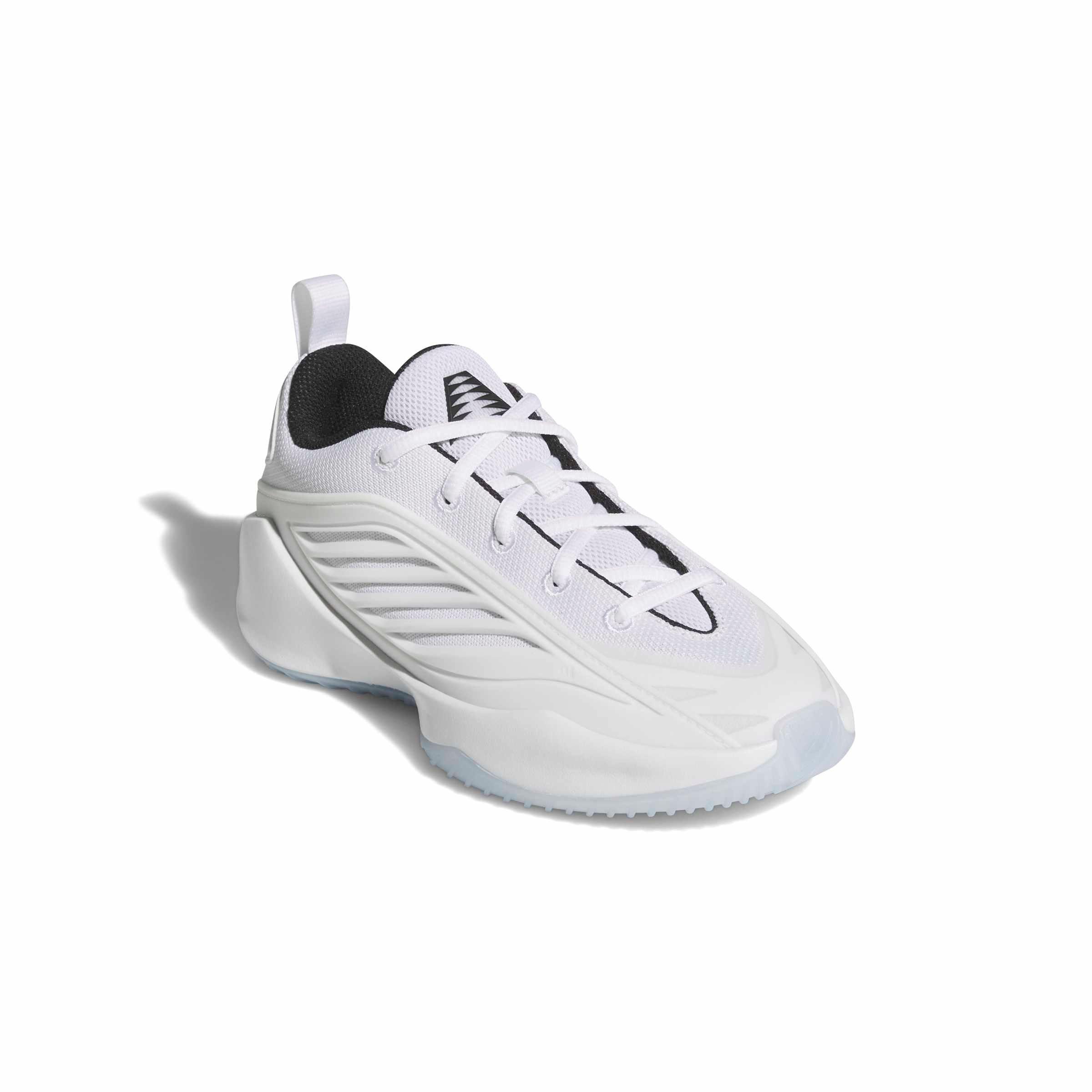 adidas Believe That 1 J "Ftwr White/Core Black/Ftwr White" Grade School Boys' Basketball Shoe - WHITE/BLACK/WHITE