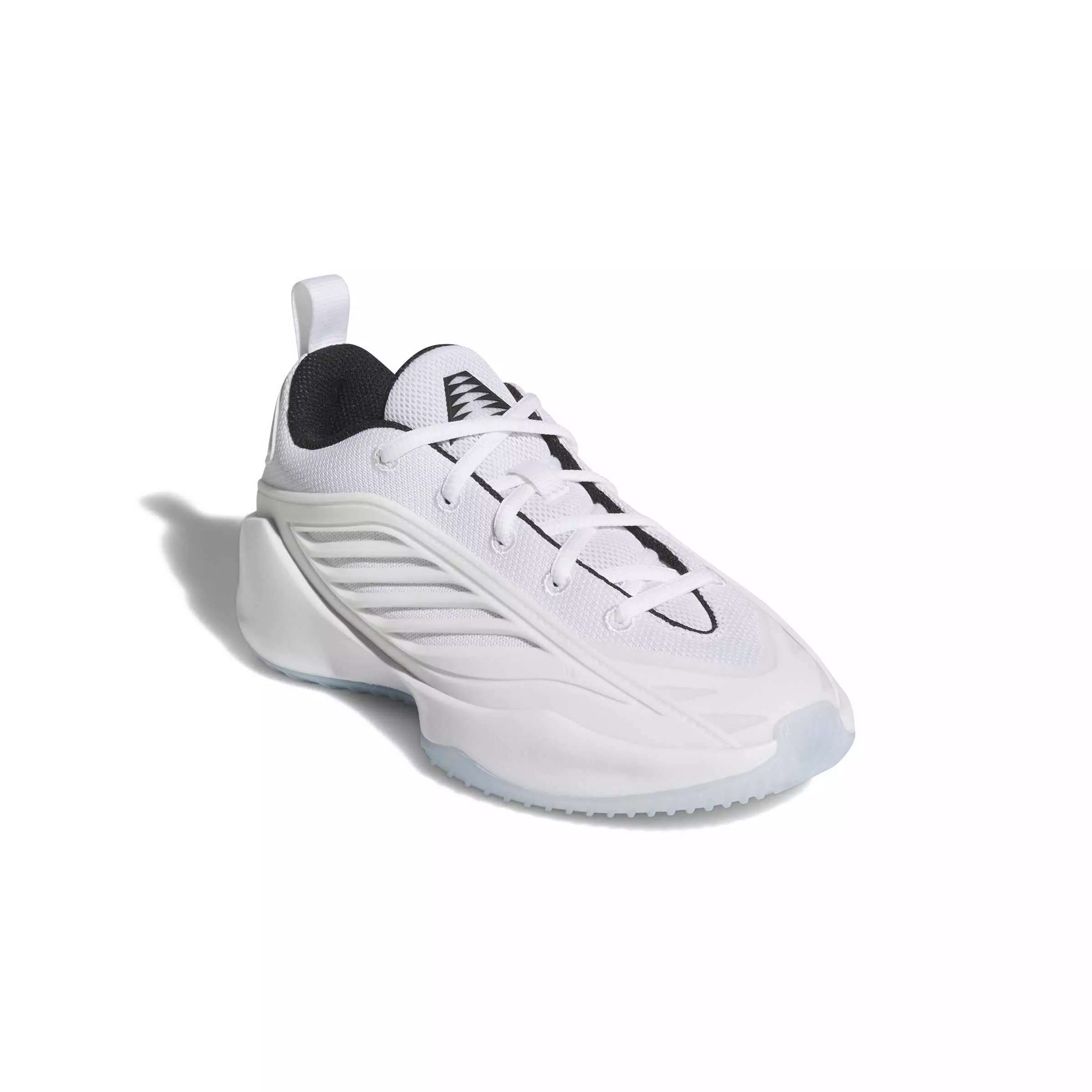 adidas Believe That 1 J "Ftwr White/Core Black/Ftwr White" Grade School Boys' Basketball Shoe - WHITE/BLACK/WHITE