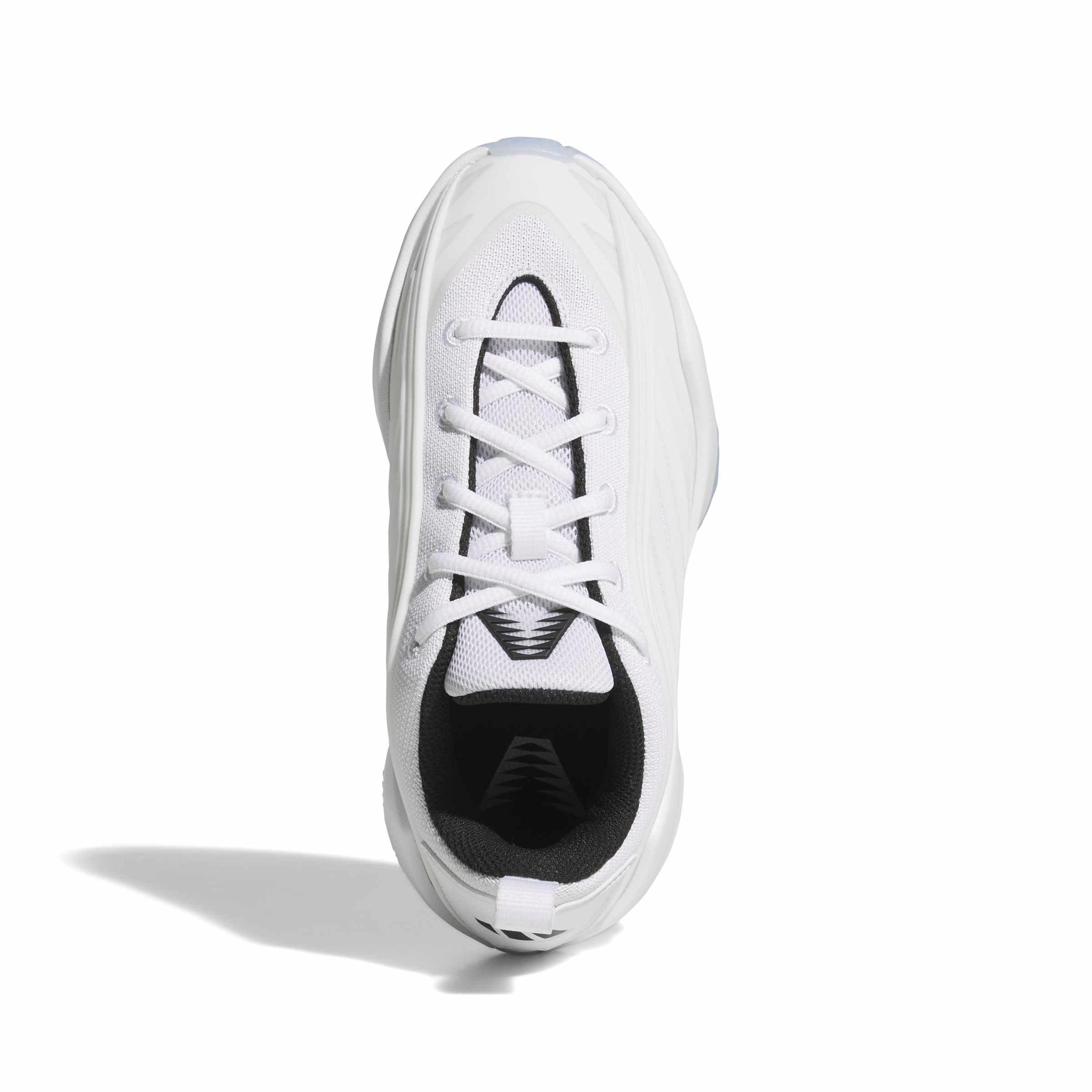 adidas Believe That 1 J "Ftwr White/Core Black/Ftwr White" Grade School Boys' Basketball Shoe - WHITE/BLACK/WHITE