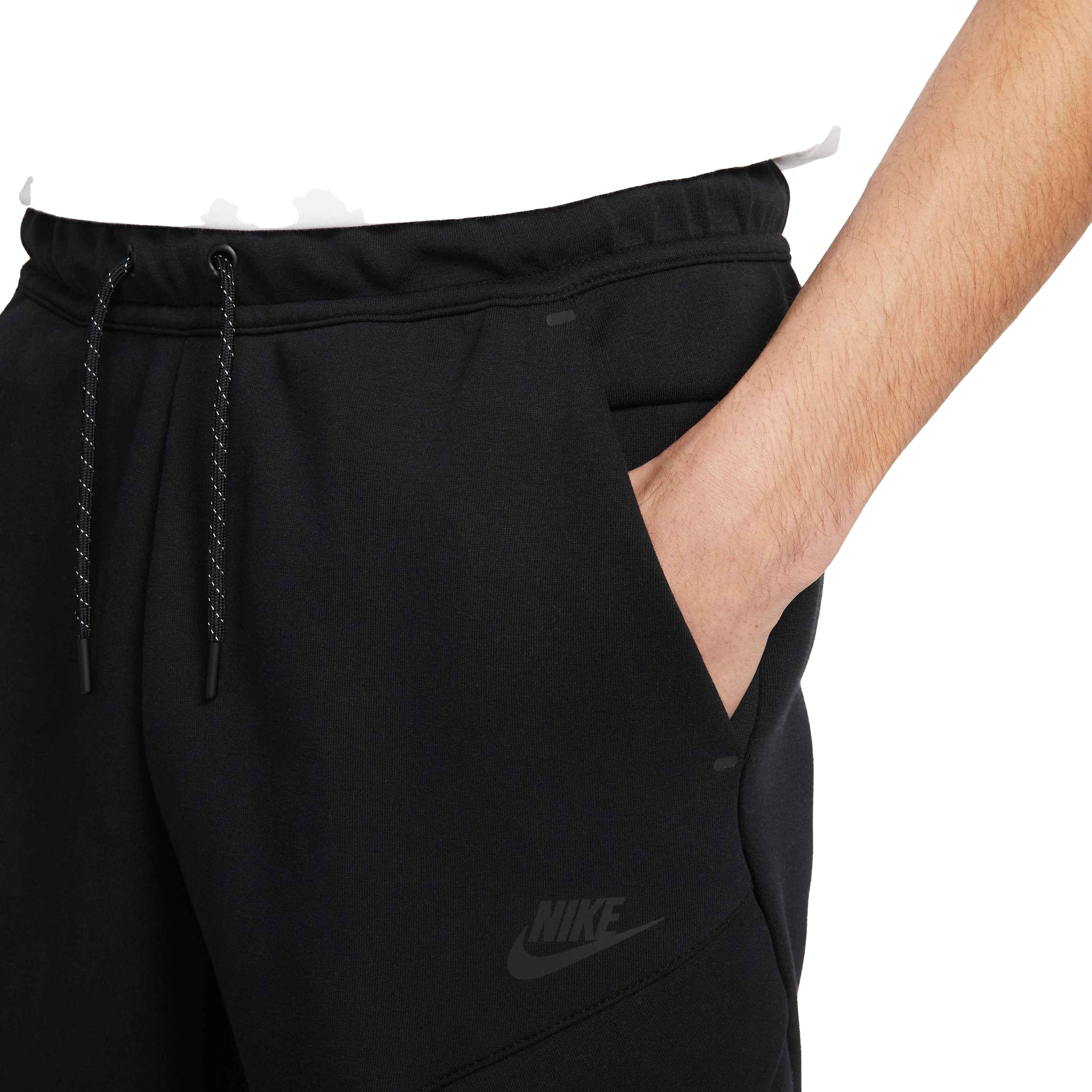 Nike Men's Sportswear Tech Fleece Utility Pants - Grey - BLACK Thumbnail View 5