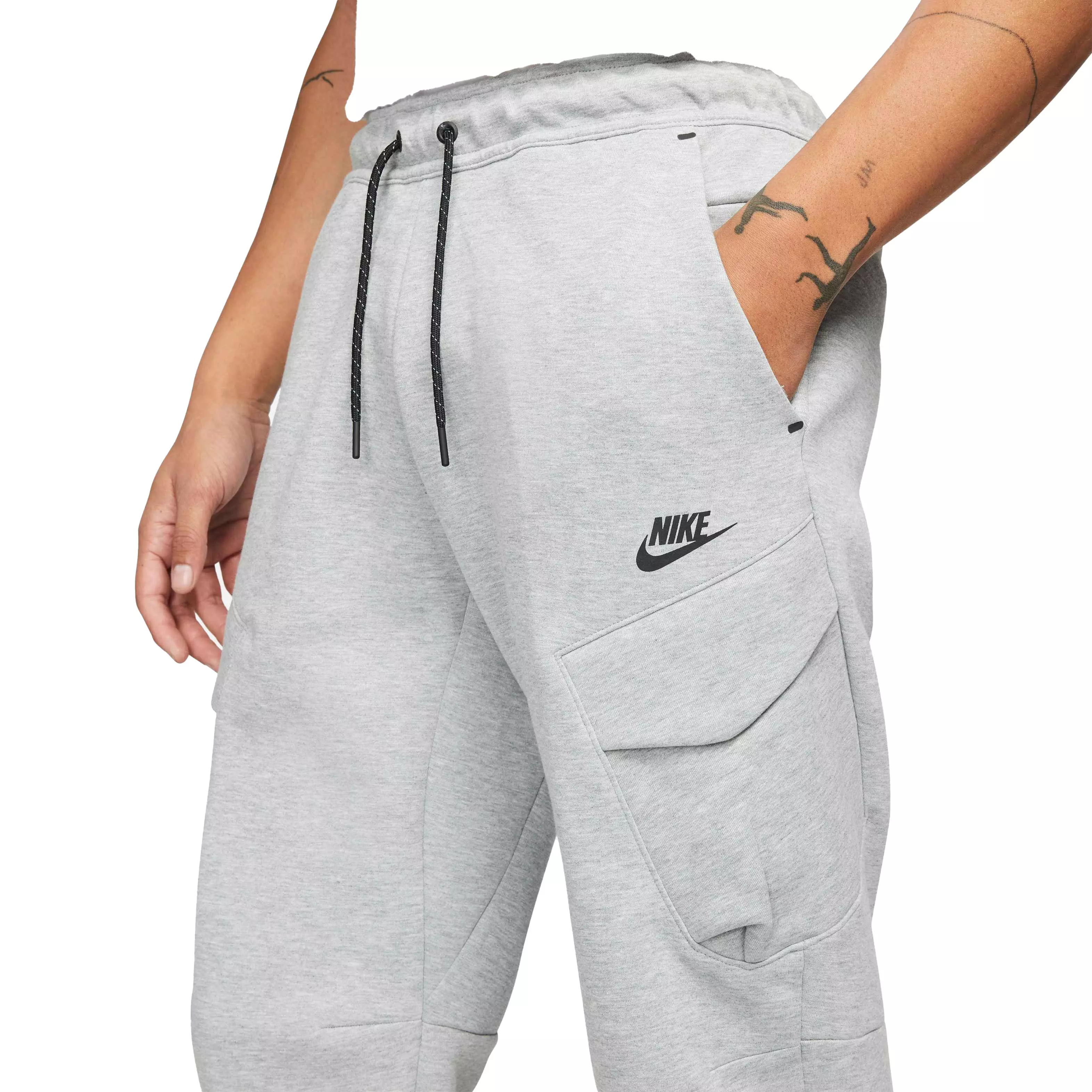 Nike Men's Sportswear Tech Fleece Utility Pants - Grey - GREY