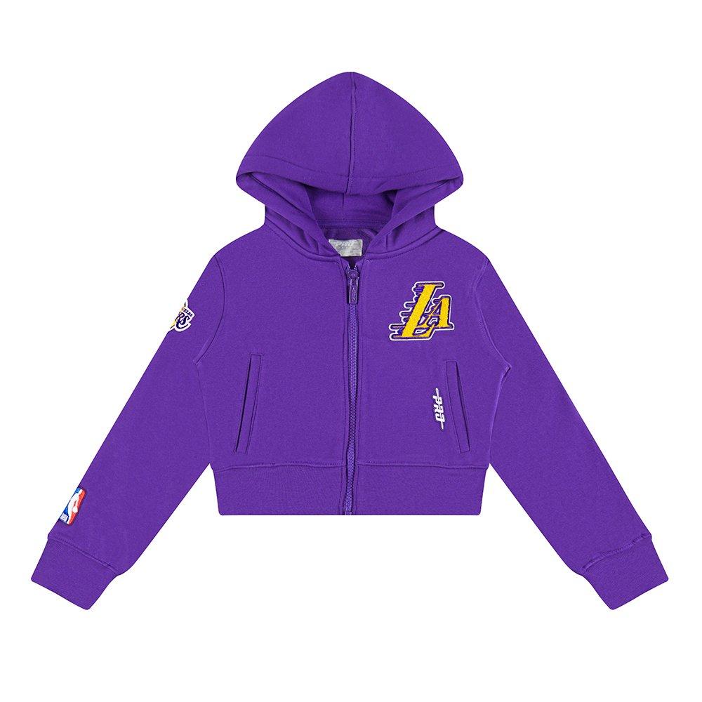 Pro Standard Toddler Girls'​ NBA Los Angeles Lakers​ Classic​ Full-Zip Jacket - Purple - PURPLE Thumbnail View 1