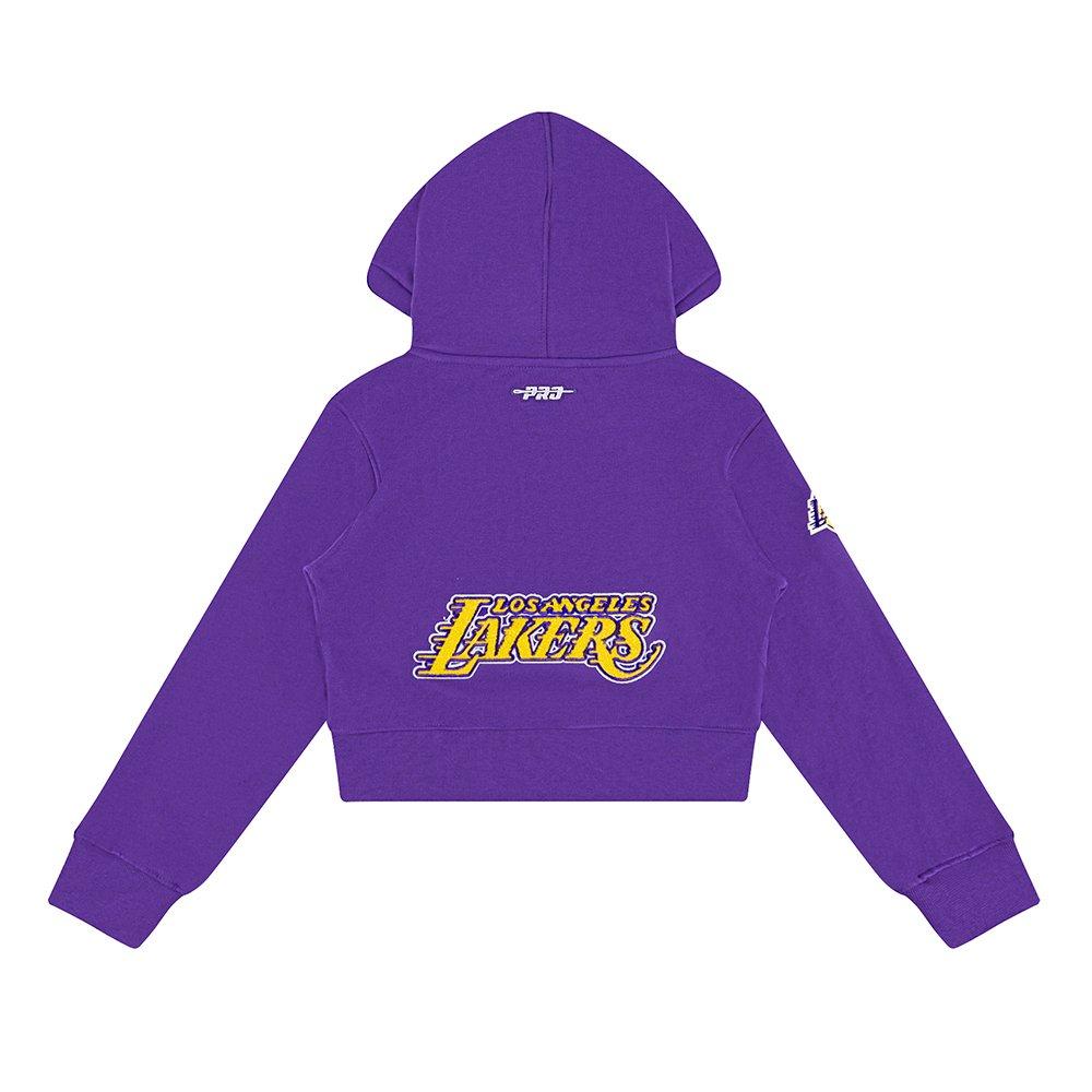 Pro Standard Toddler Girls'​ NBA Los Angeles Lakers​ Classic​ Full-Zip Jacket -Purple - PURPLE Thumbnail View 2