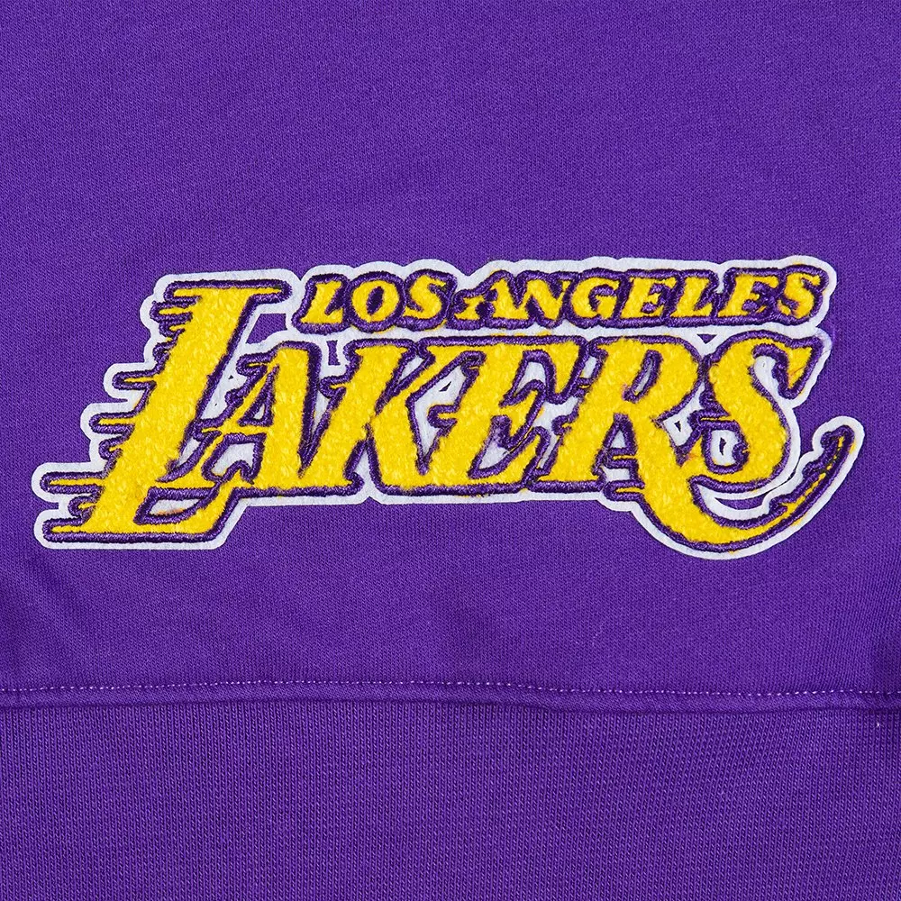 Pro Standard Toddler Girls'​ NBA Los Angeles Lakers​ Classic​ Full-Zip Jacket - Purple - PURPLE