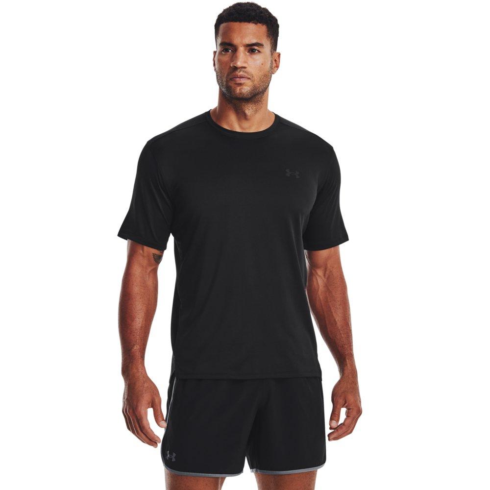Under Armour Men's Tech Vent Short Sleeve T-Shirt - BLACK Thumbnail View 1