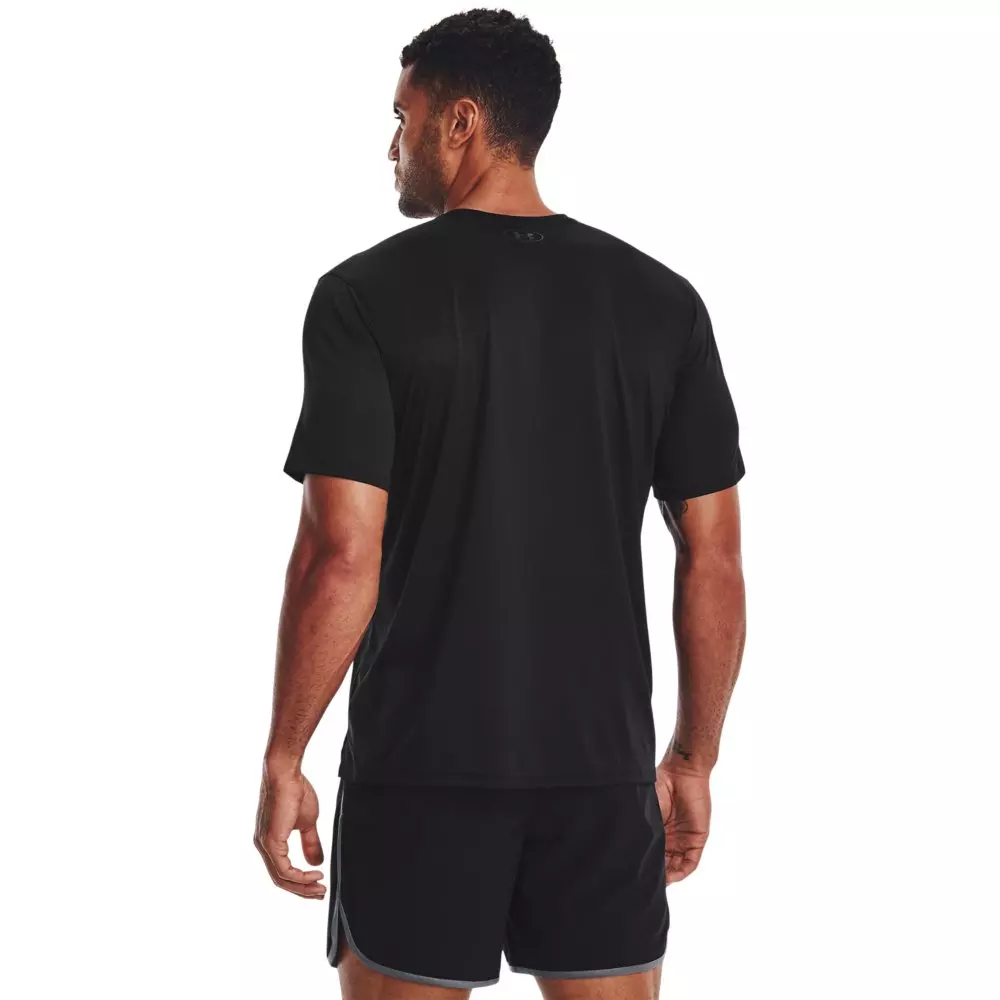 Under Armour Men's Tech Vent Short Sleeve T-Shirt - BLACK