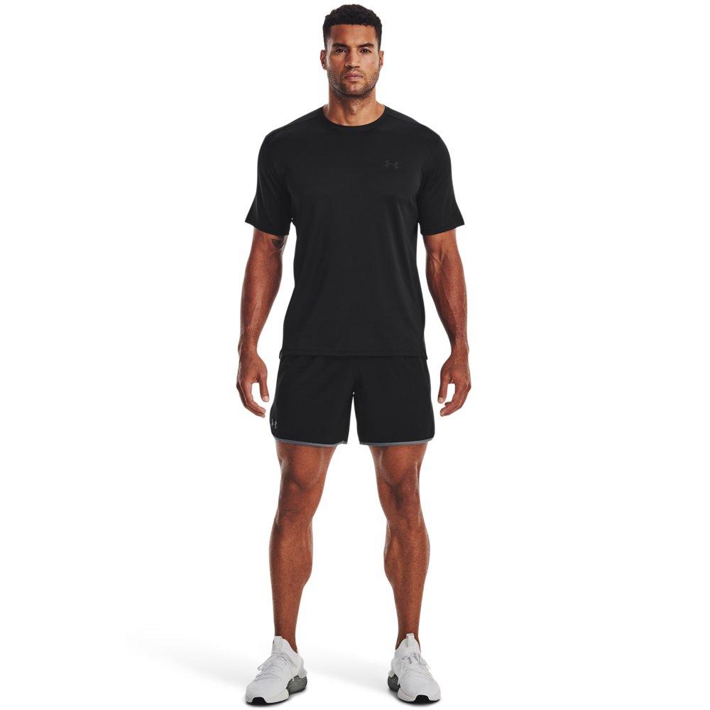 Under Armour Men's Tech Vent Short Sleeve T-Shirt - BLACK Thumbnail View 3