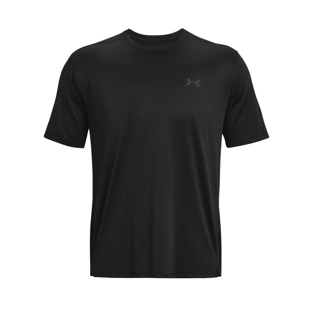 Under Armour Men's Tech Vent Short Sleeve T-Shirt - BLACK Thumbnail View 4