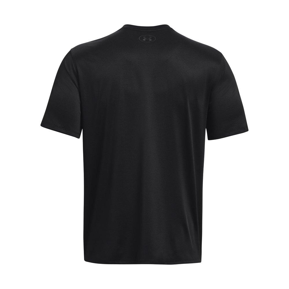 Under Armour Men's Tech Vent Short Sleeve T-Shirt - BLACK Thumbnail View 5