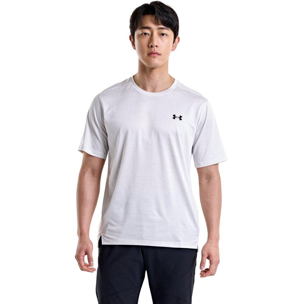 Under Armour Men's Tech Vent Short Sleeve T-Shirt - WHITE/BLACK Thumbnail View 1