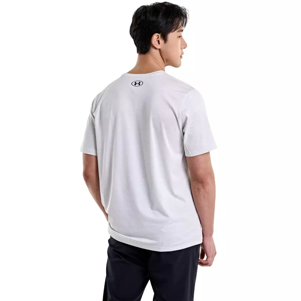Under Armour Men's Tech Vent Short Sleeve T-Shirt - WHITE/BLACK