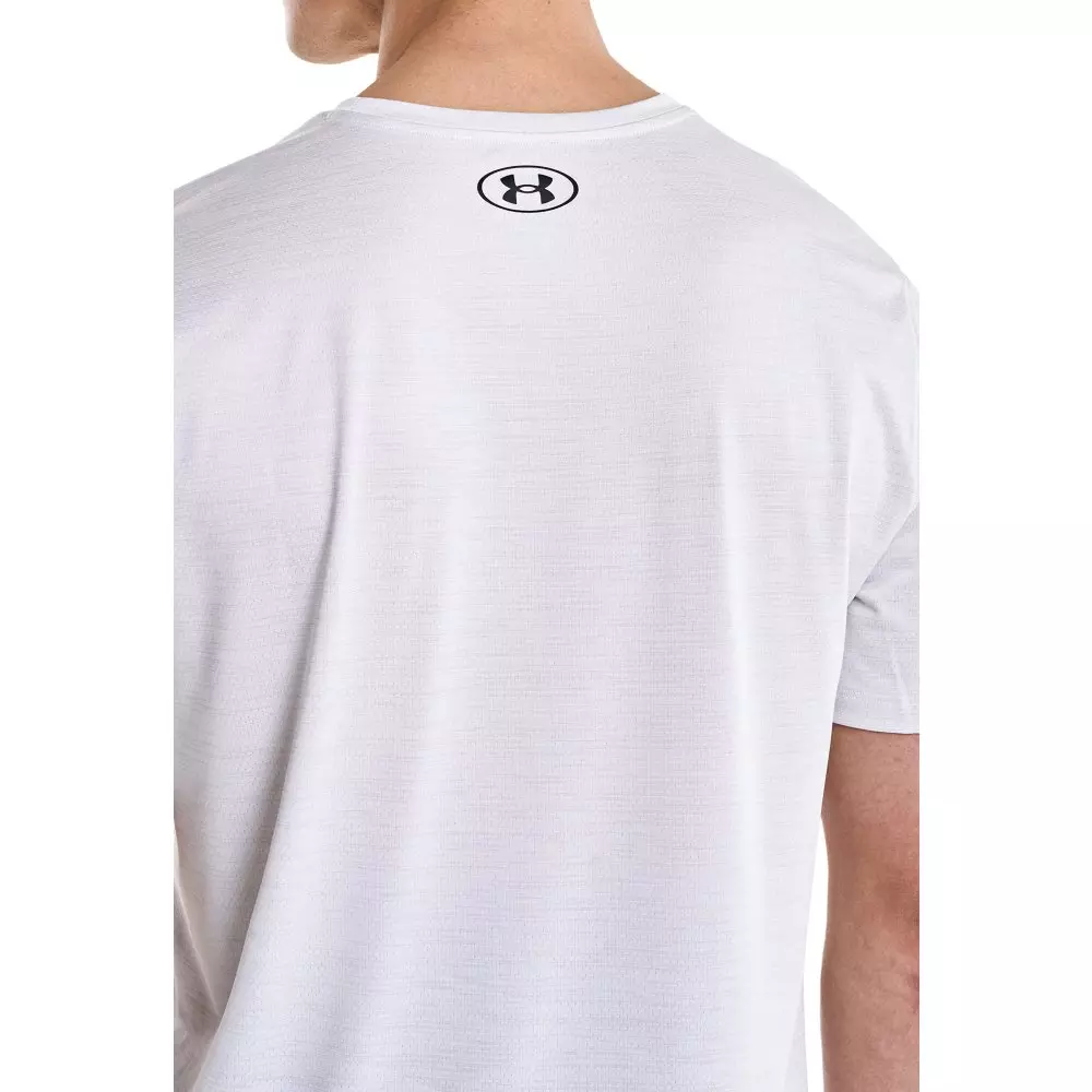 Under Armour Men's Tech Vent Short Sleeve T-Shirt - WHITE/BLACK
