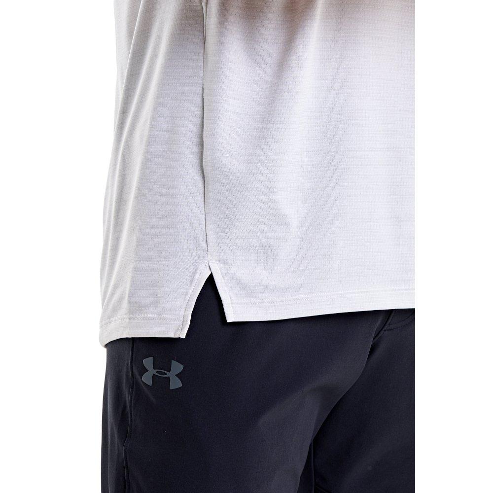 Under Armour Men's Tech Vent Short Sleeve T-Shirt - WHITE/BLACK Thumbnail View 5