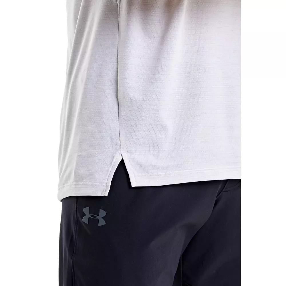 Under Armour Men's Tech Vent Short Sleeve T-Shirt - WHITE/BLACK