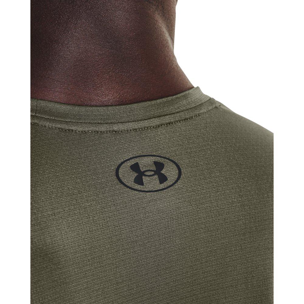Under Armour Men's Tech Vent Short Sleeve T-Shirt - GREEN/BLACK Thumbnail View 3