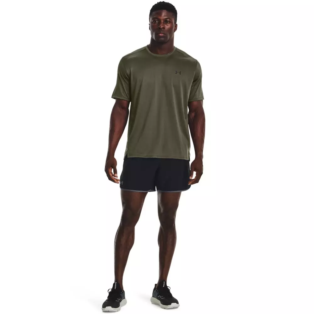 Under Armour Men's Tech Vent Short Sleeve T-Shirt - GREEN/BLACK