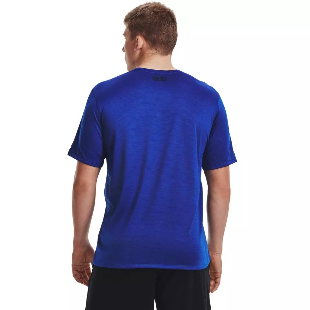 Under Armour Men's Tech Vent Short Sleeve T-Shirt - ROYAL/BLACK