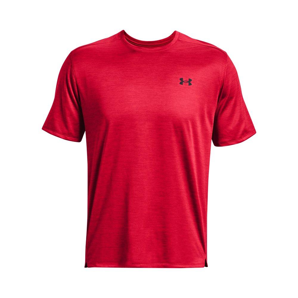 Under Armour Men's Tech Vent Short Sleeve T-Shirt - RED/BLACK Thumbnail View 5