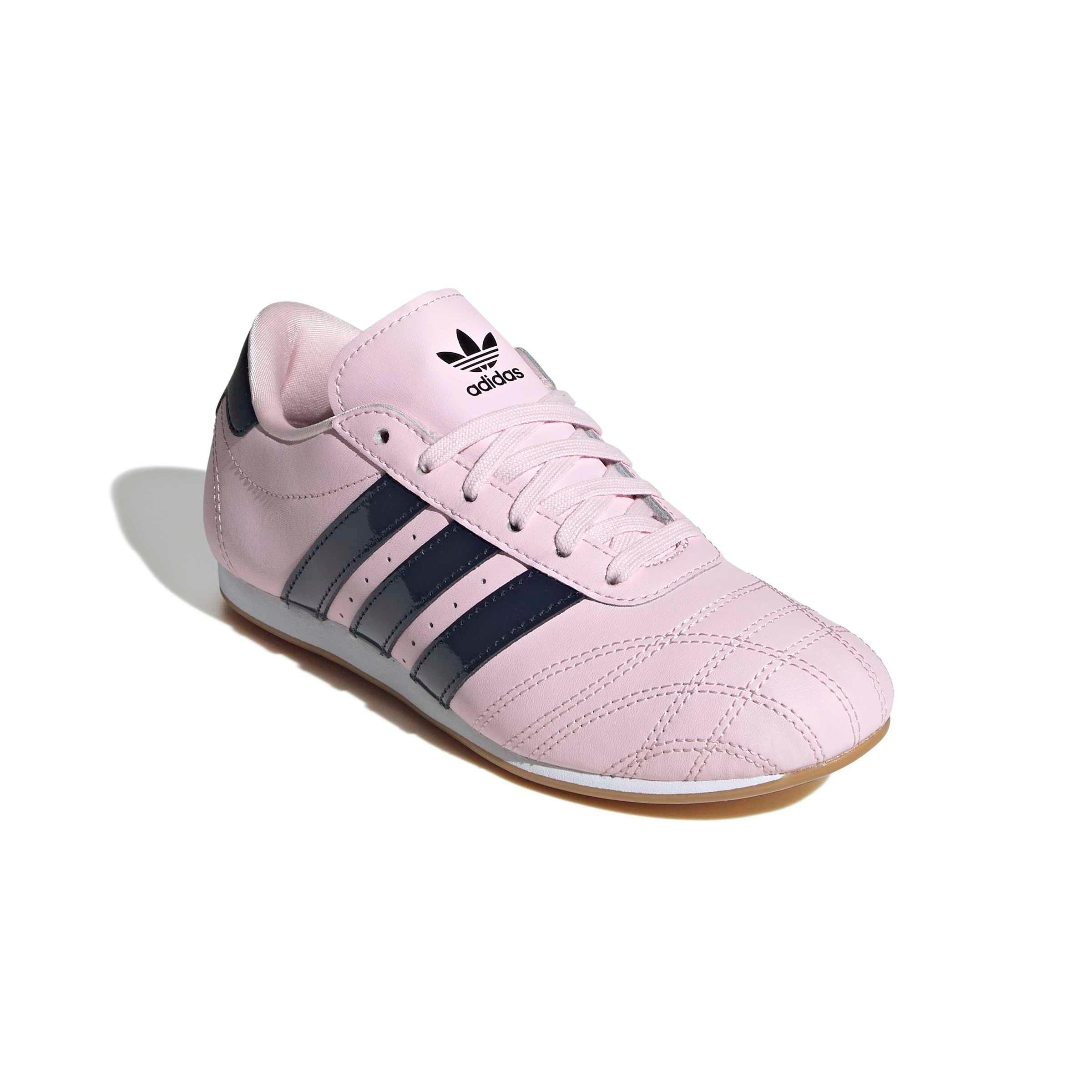 adidas Originals Taekwondo Lace "Clear Pink/Legend Ink/Gum 3" Grade School Girls' Shoe - PINK/INK/GUM Thumbnail View 3