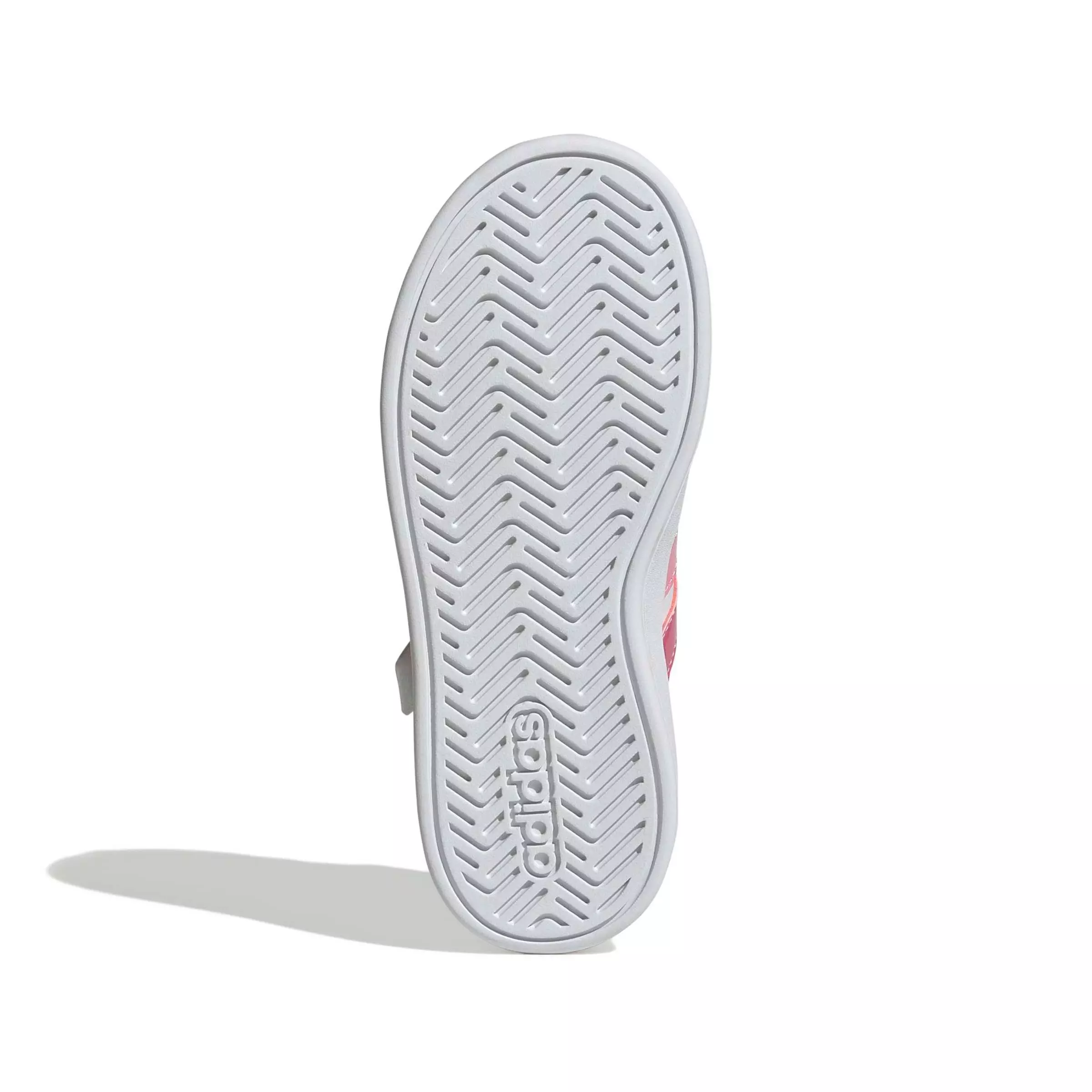 adidas Grand Court 3.0 "Ftwr White/Pink Fusion/Bliss Pink" Preschool Girls' Shoe - WHITE/PINK/PINK