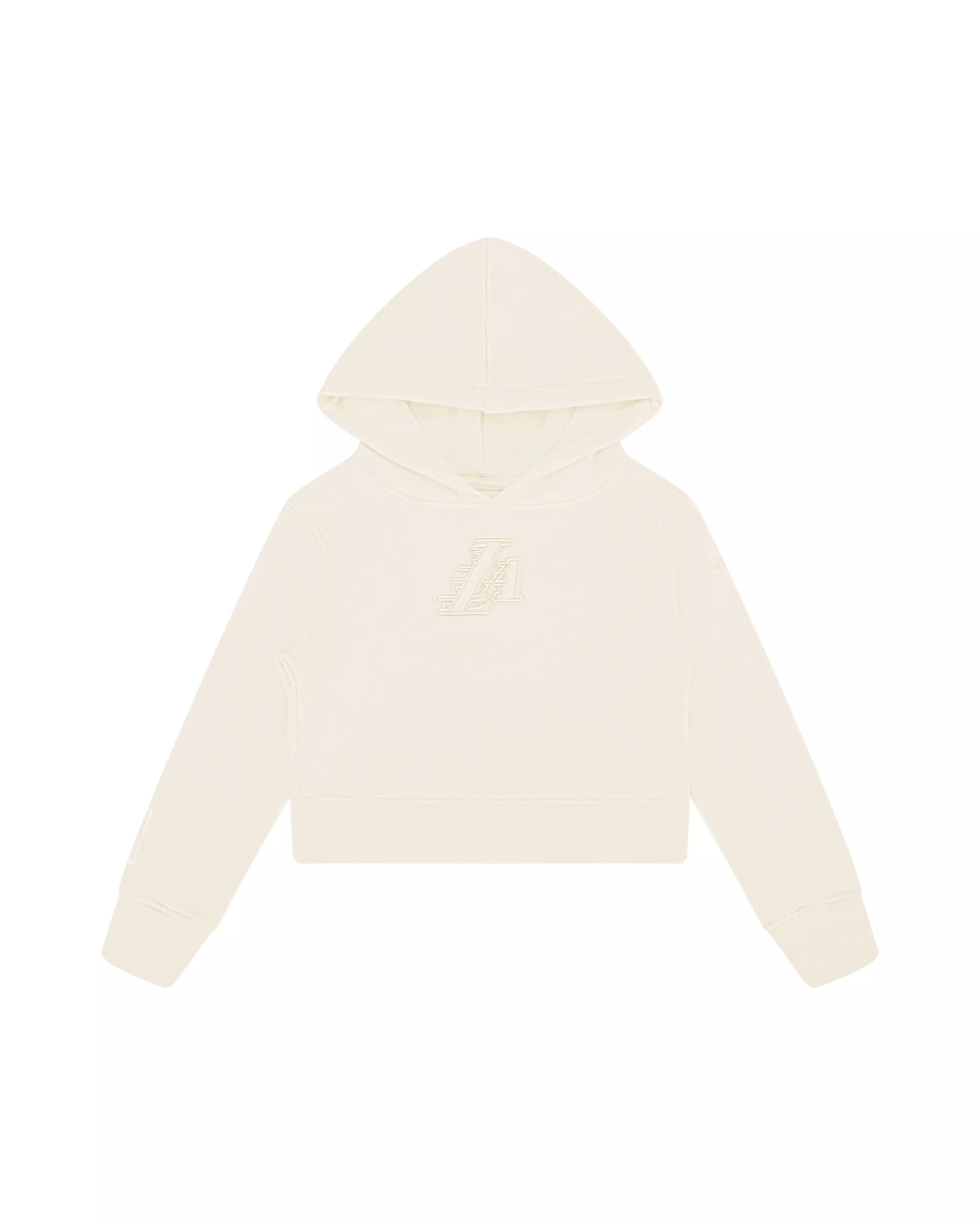 Pro Standard Toddler Girls' NBA Los Angeles Lakers Neutral PO Hoodie - Cream - CREAM