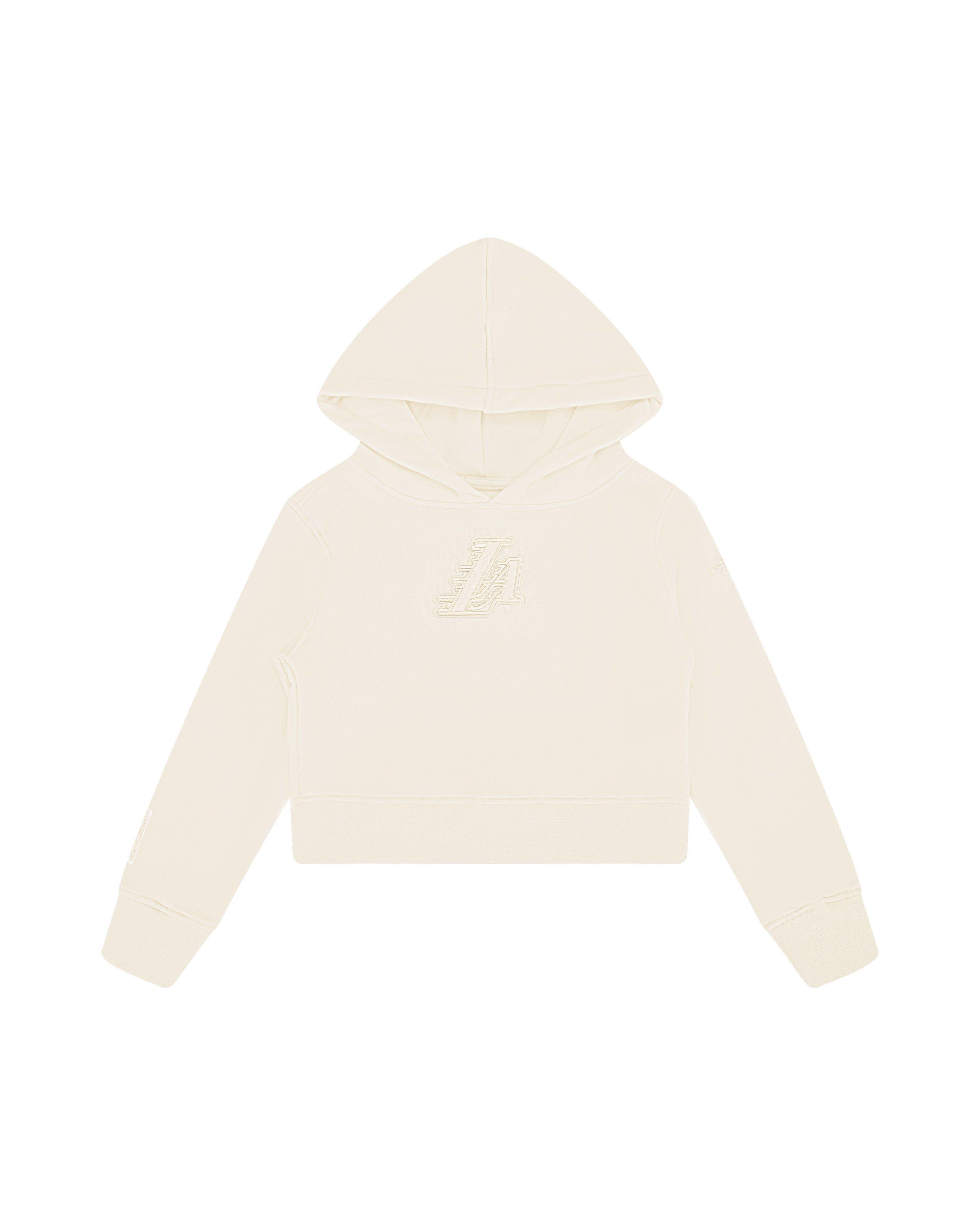 Pro Standard Toddler Girls' NBA Los Angeles Lakers Neutral PO Hoodie -Cream - CREAM Thumbnail View 1