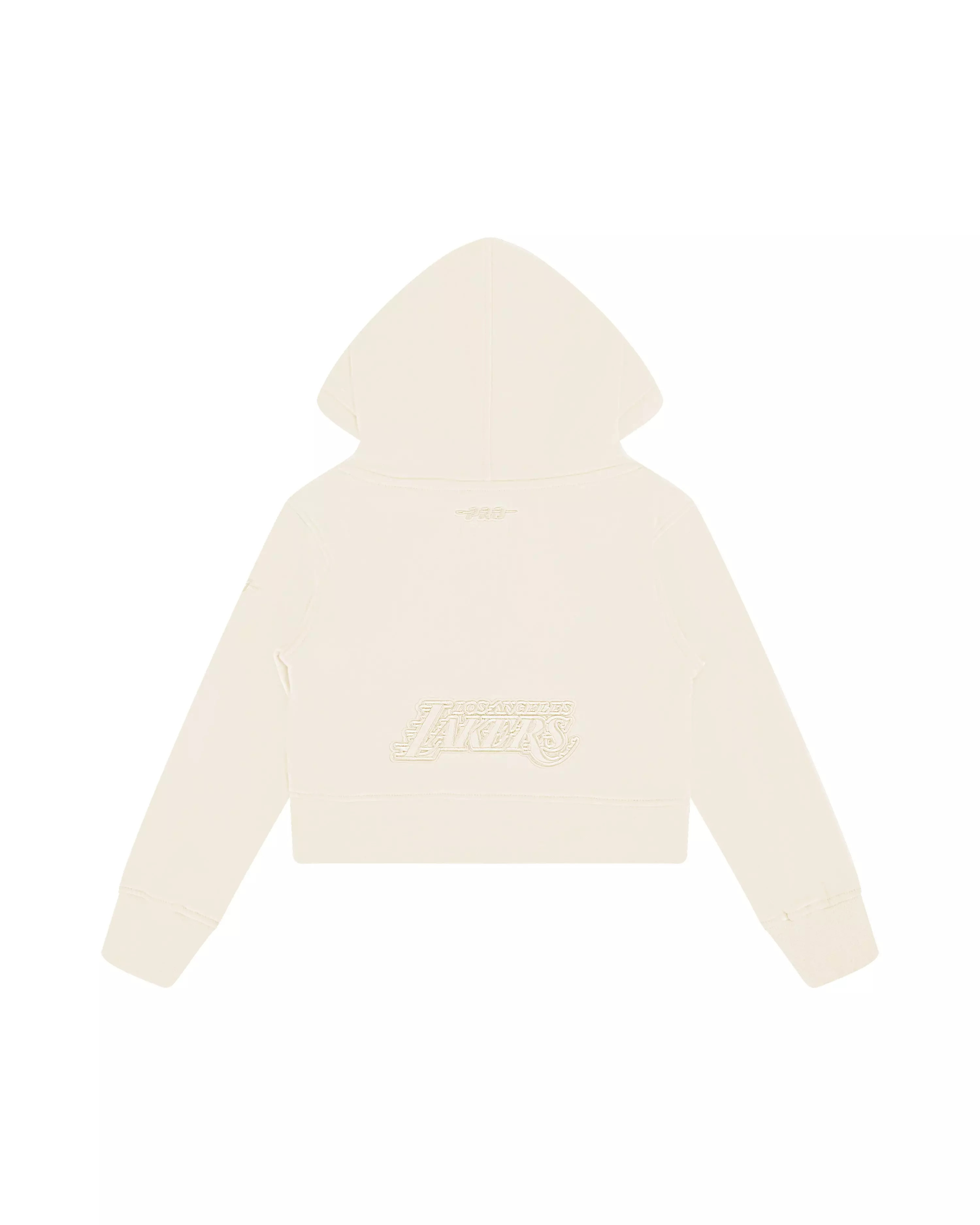 Pro Standard Toddler Girls' NBA Los Angeles Lakers Neutral PO Hoodie - Cream - CREAM