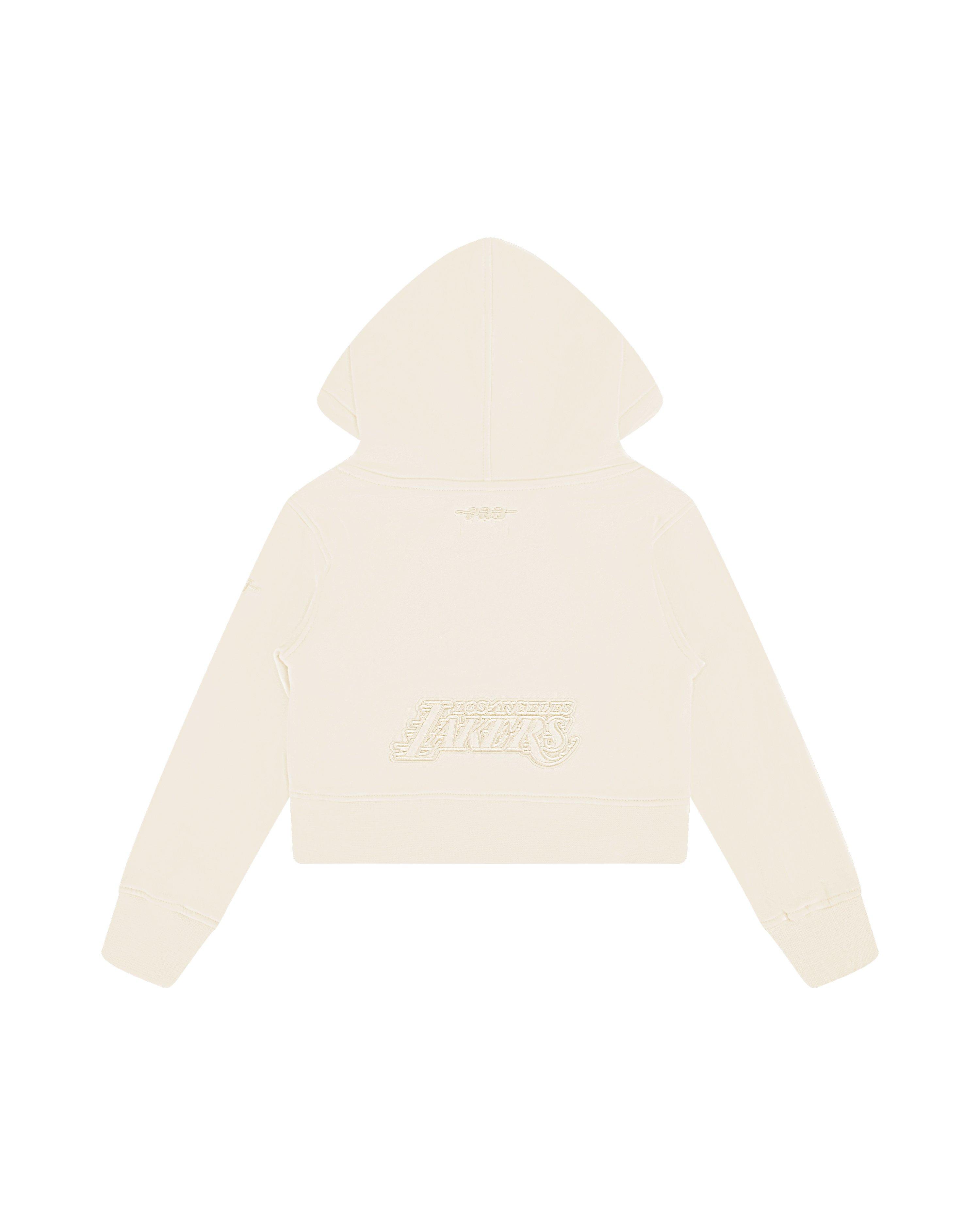 Pro Standard Toddler Girls' NBA Los Angeles Lakers Neutral PO Hoodie -Cream - CREAM Thumbnail View 2