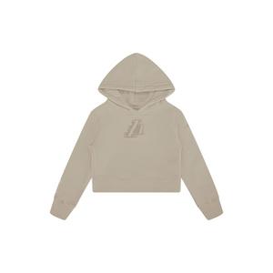 Pro Standard Toddler Girls' NBA Los Angeles Lakers Neutral PO Hoodie -Stone