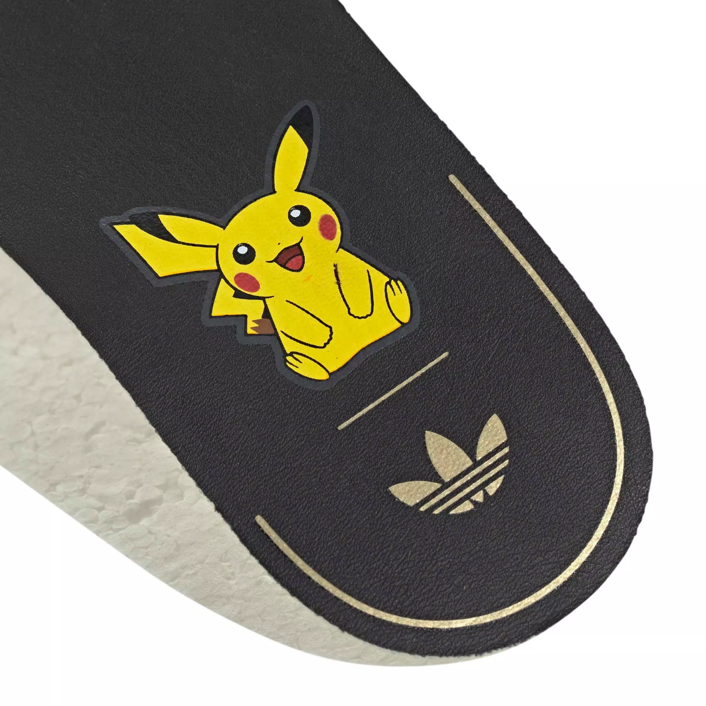 adidas Originals Pok&eacute;mon Superstar II "Pikachu" Preschool Kids' Shoe - WHITE/BLACK/GOLD